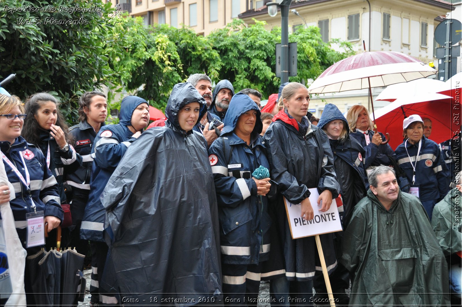 Como - 18 settembre 2010 - Gara Nazionale di Primo Soccorso -  Croce Rossa Italiana - Ispettorato Regionale Volontari del Soccorso Piemonte