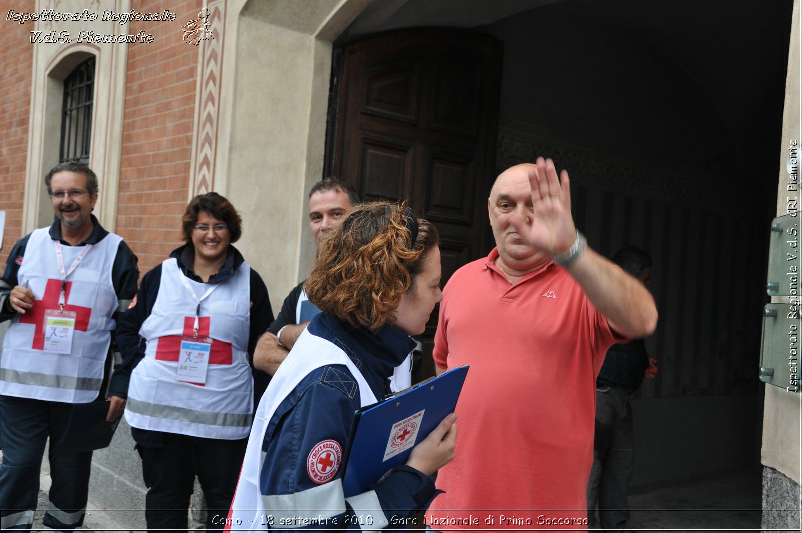 Como - 18 settembre 2010 - Gara Nazionale di Primo Soccorso -  Croce Rossa Italiana - Ispettorato Regionale Volontari del Soccorso Piemonte