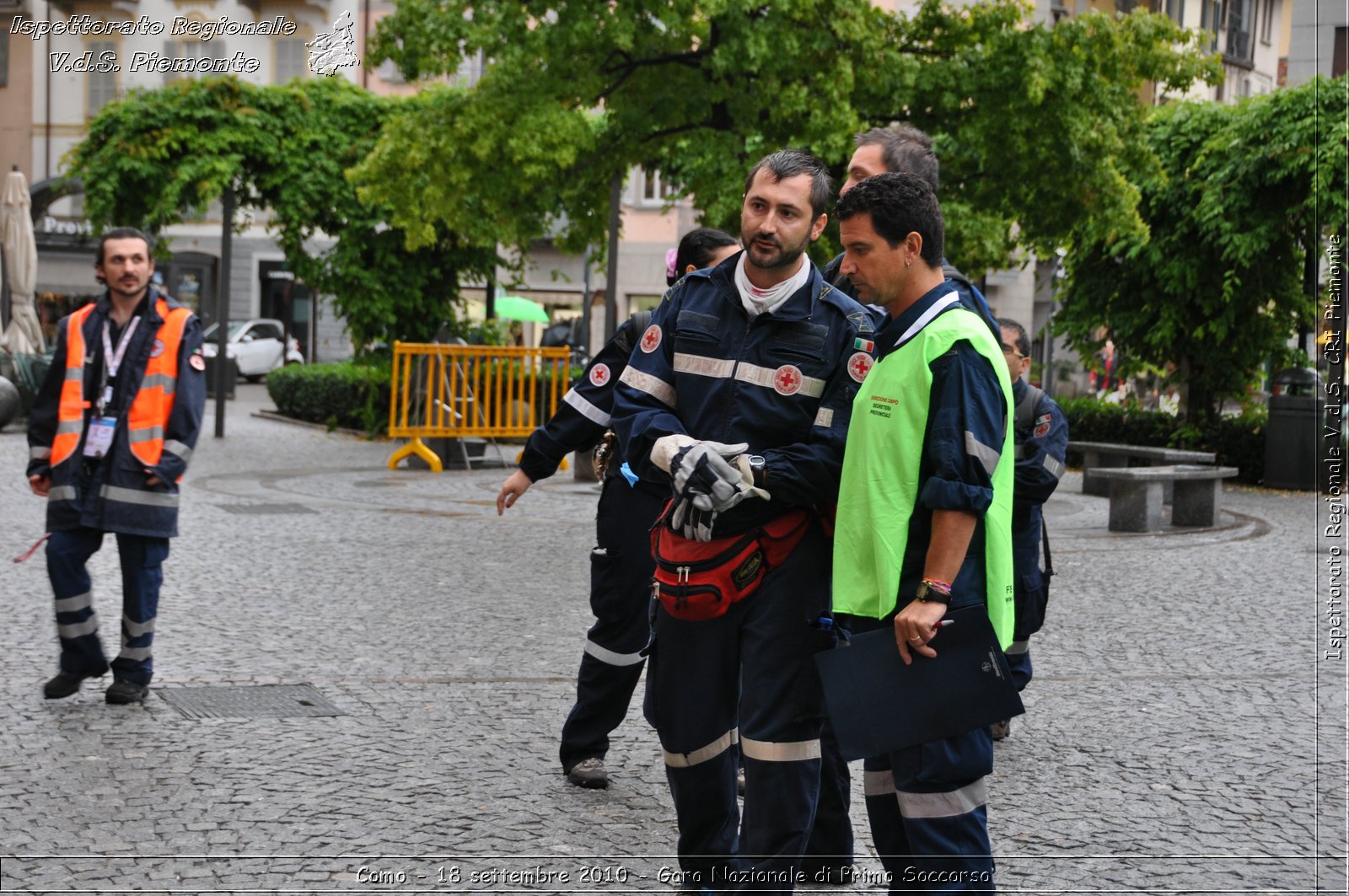 Como - 18 settembre 2010 - Gara Nazionale di Primo Soccorso -  Croce Rossa Italiana - Ispettorato Regionale Volontari del Soccorso Piemonte