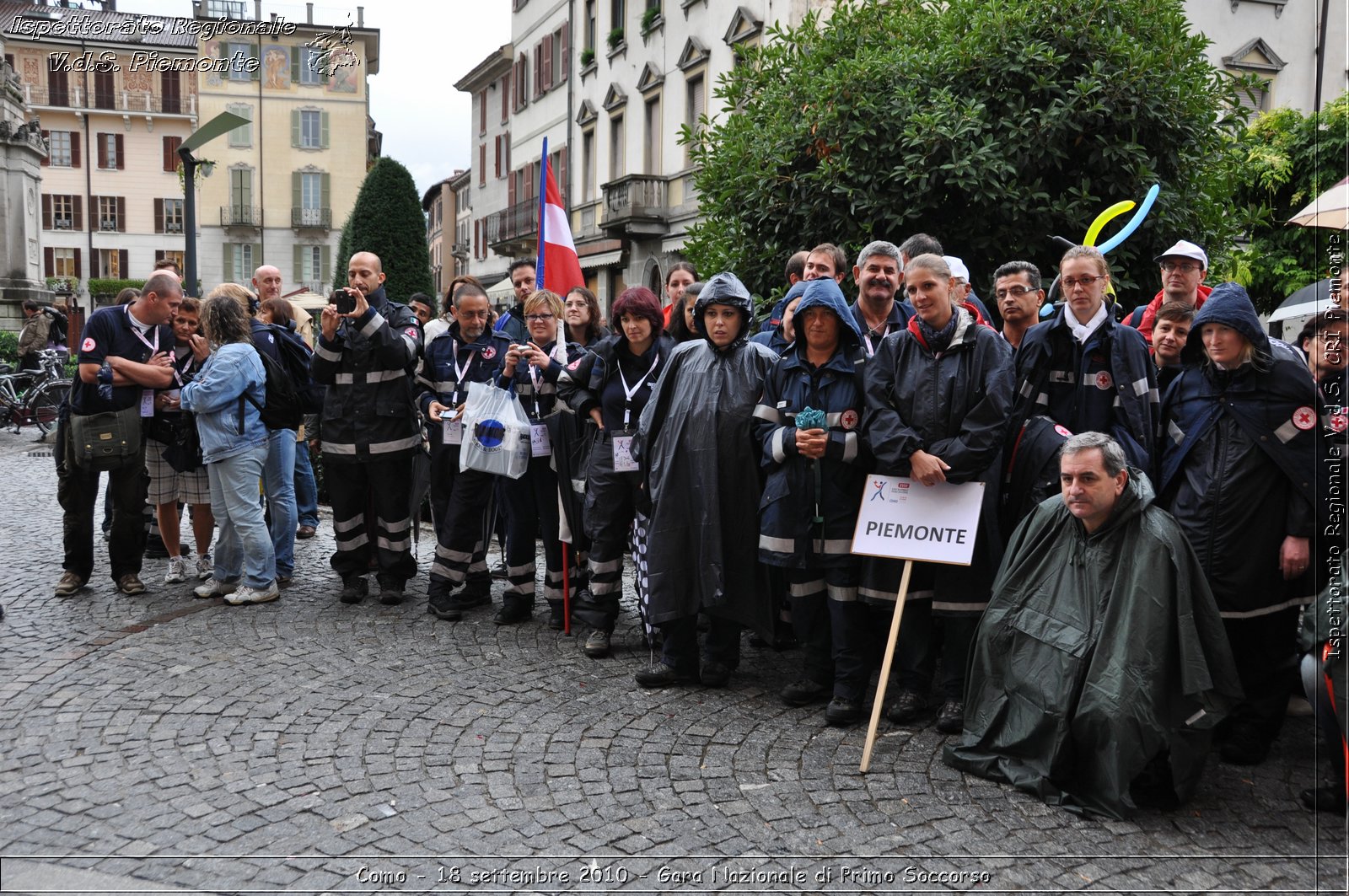 Como - 18 settembre 2010 - Gara Nazionale di Primo Soccorso -  Croce Rossa Italiana - Ispettorato Regionale Volontari del Soccorso Piemonte