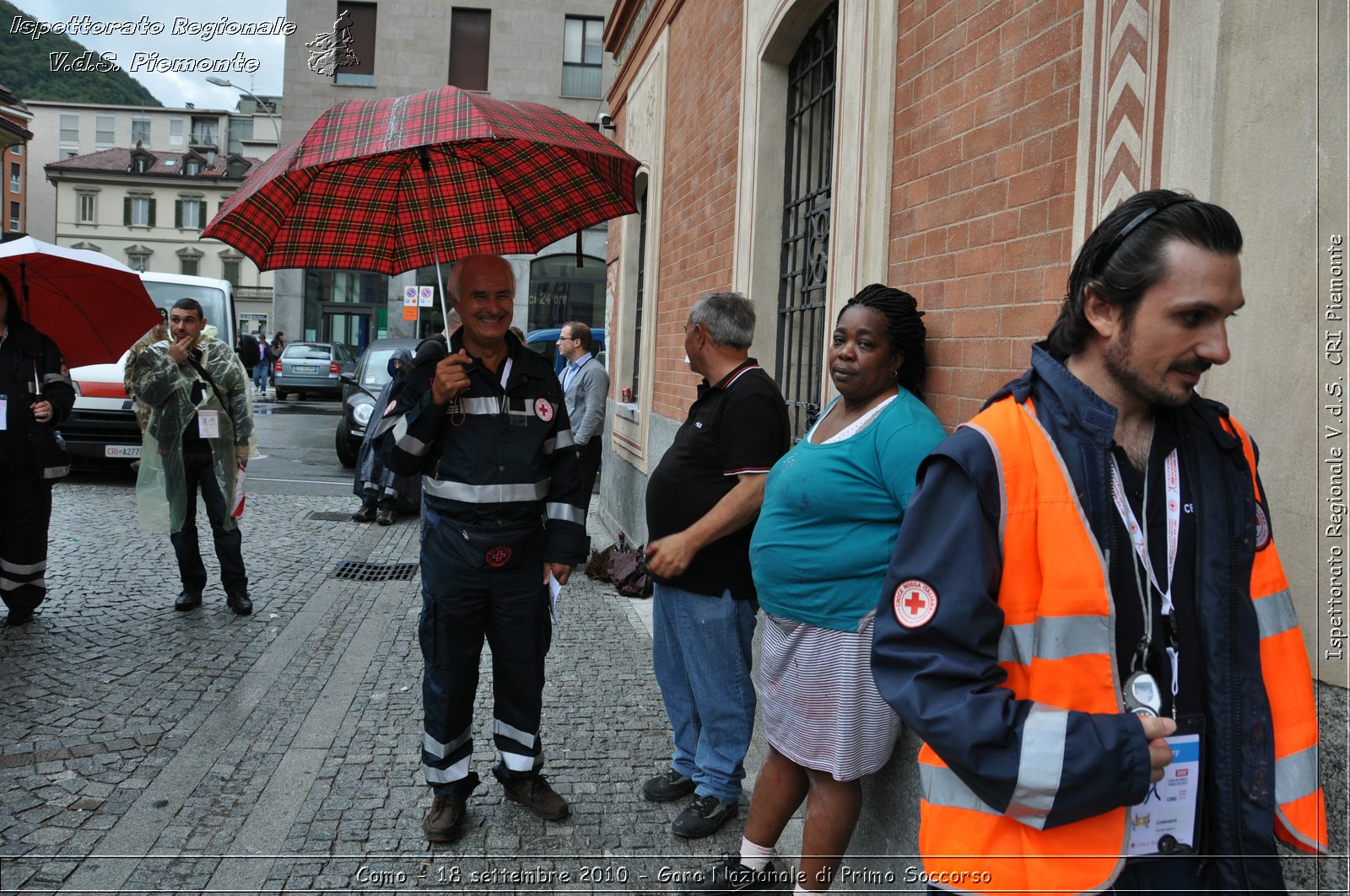 Como - 18 settembre 2010 - Gara Nazionale di Primo Soccorso -  Croce Rossa Italiana - Ispettorato Regionale Volontari del Soccorso Piemonte