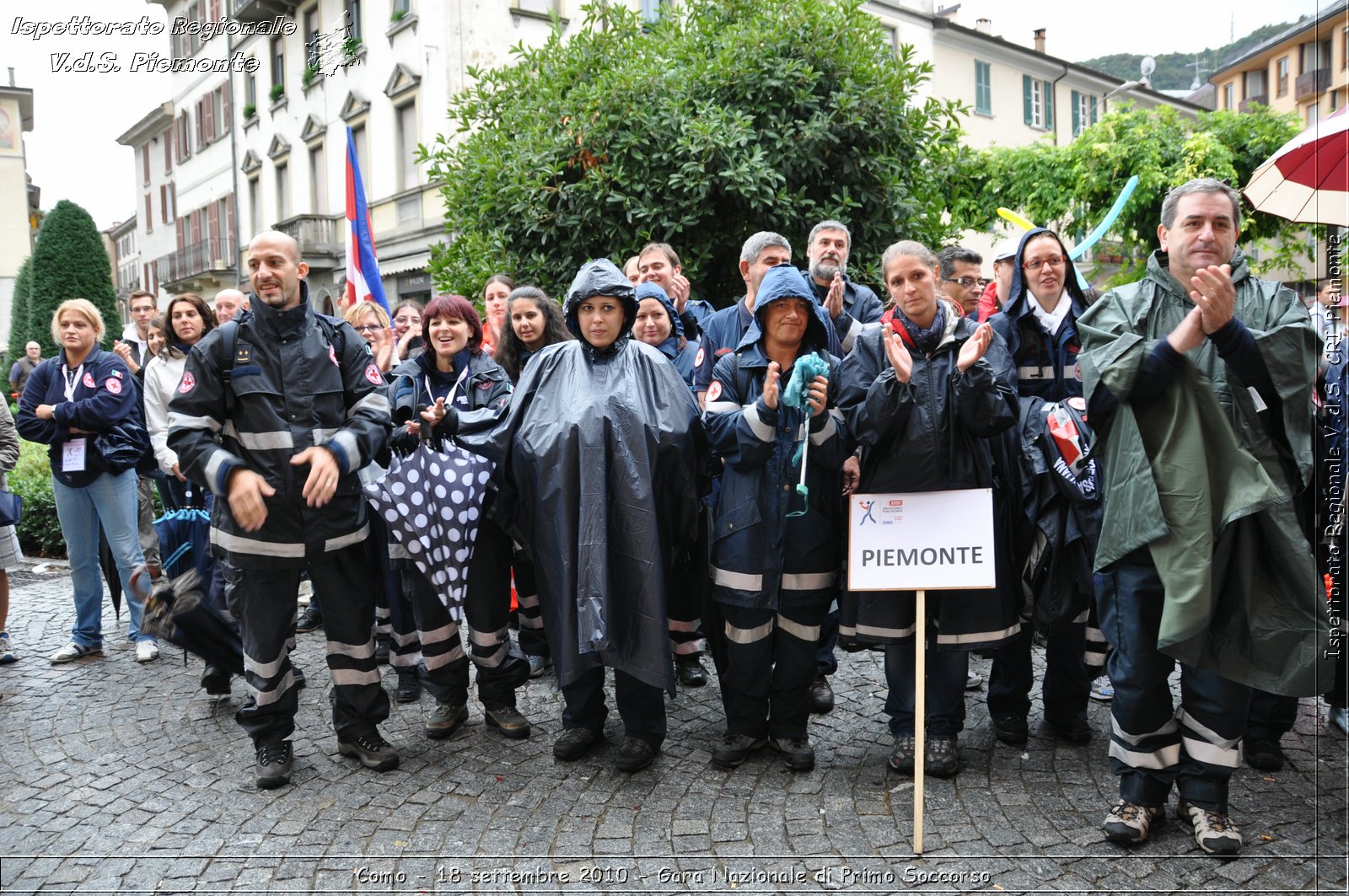 Como - 18 settembre 2010 - Gara Nazionale di Primo Soccorso -  Croce Rossa Italiana - Ispettorato Regionale Volontari del Soccorso Piemonte