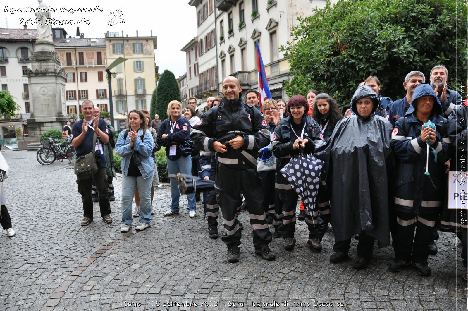 Como - 18 settembre 2010 - Gara Nazionale di Primo Soccorso -  Croce Rossa Italiana - Ispettorato Regionale Volontari del Soccorso Piemonte