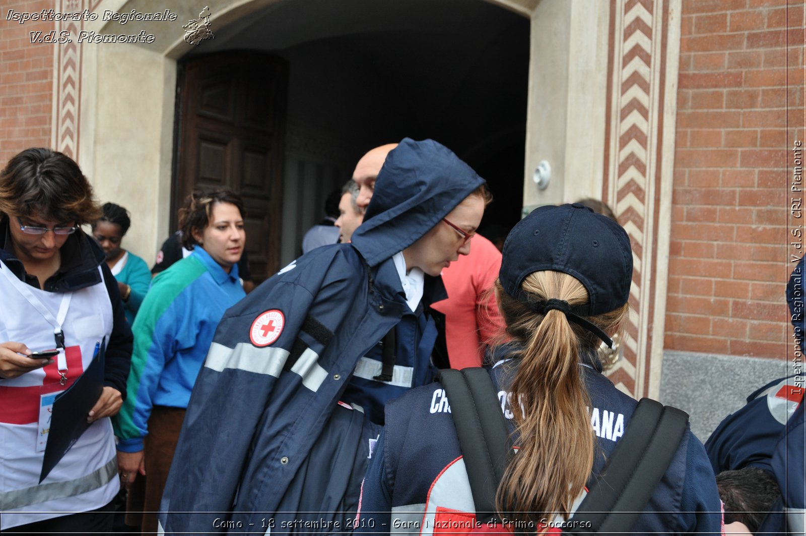 Como - 18 settembre 2010 - Gara Nazionale di Primo Soccorso -  Croce Rossa Italiana - Ispettorato Regionale Volontari del Soccorso Piemonte