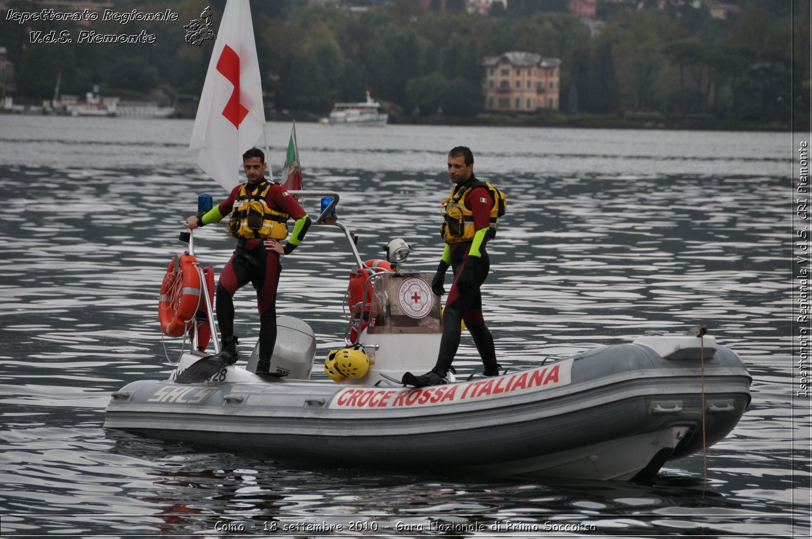 Como - 18 settembre 2010 - Gara Nazionale di Primo Soccorso -  Croce Rossa Italiana - Ispettorato Regionale Volontari del Soccorso Piemonte