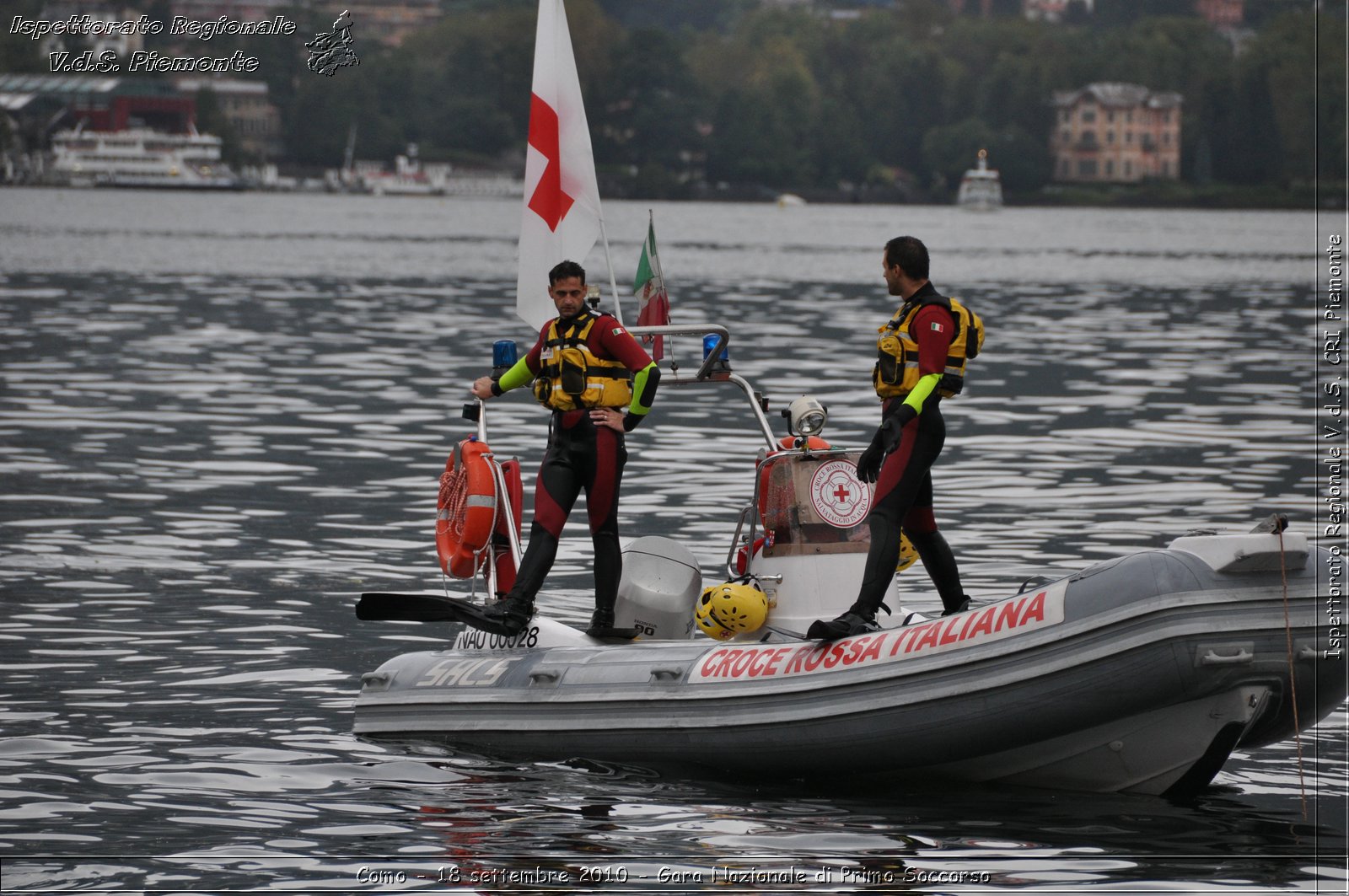 Como - 18 settembre 2010 - Gara Nazionale di Primo Soccorso -  Croce Rossa Italiana - Ispettorato Regionale Volontari del Soccorso Piemonte