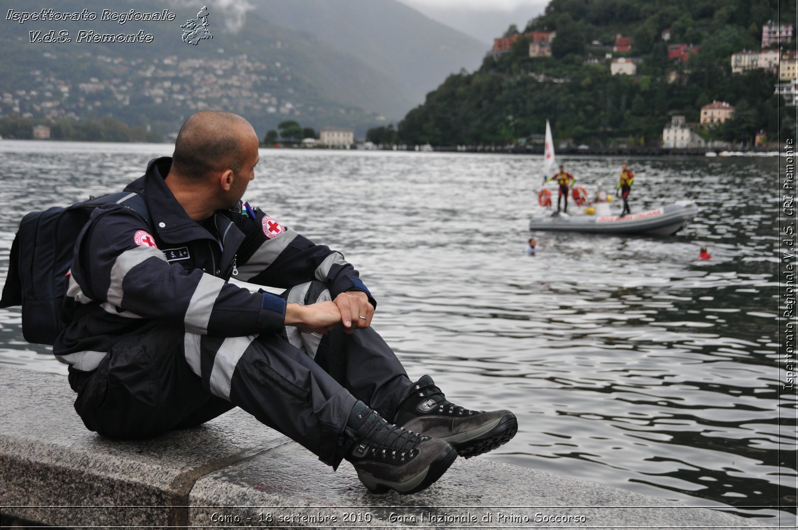 Como - 18 settembre 2010 - Gara Nazionale di Primo Soccorso -  Croce Rossa Italiana - Ispettorato Regionale Volontari del Soccorso Piemonte