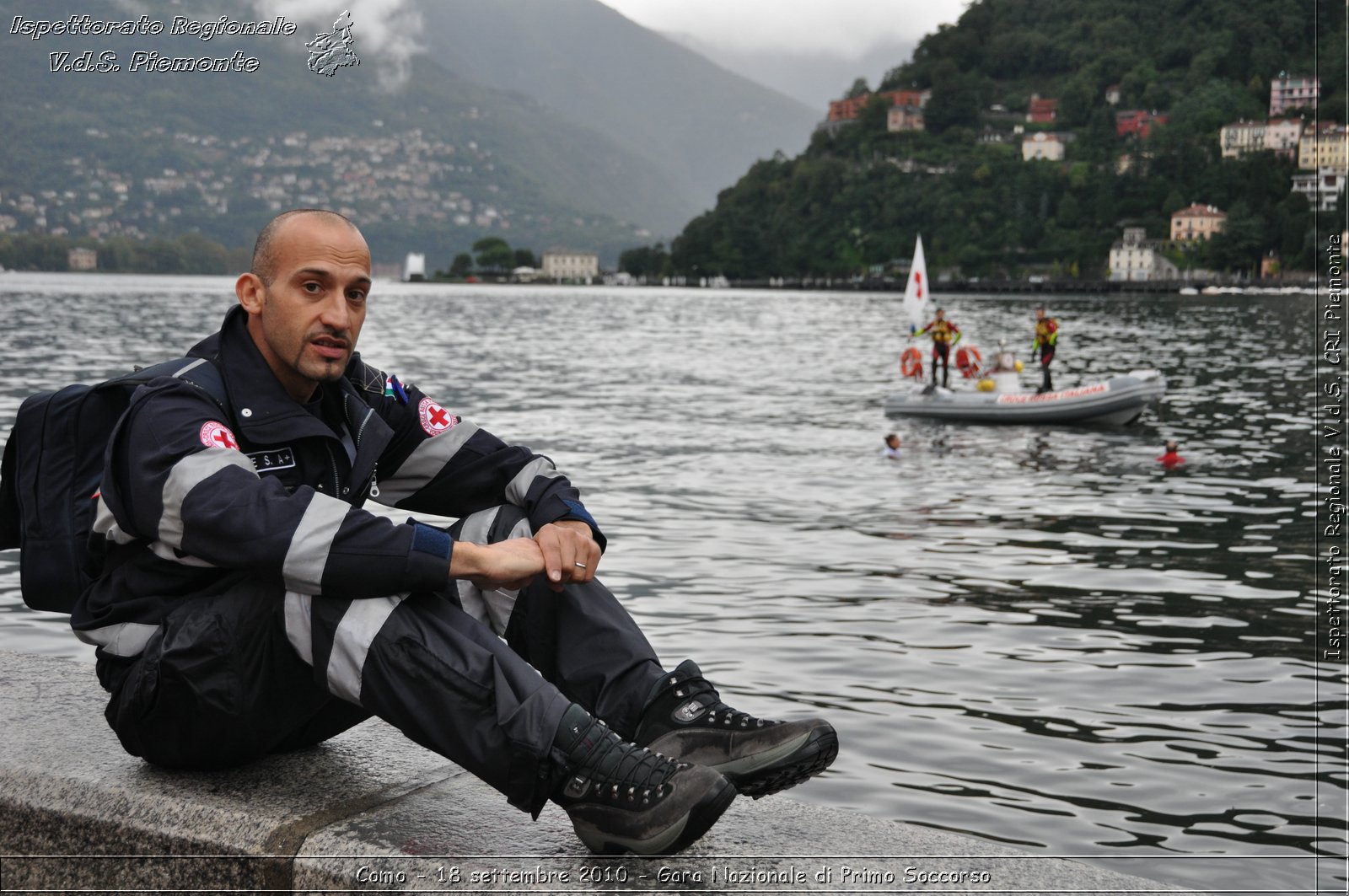 Como - 18 settembre 2010 - Gara Nazionale di Primo Soccorso -  Croce Rossa Italiana - Ispettorato Regionale Volontari del Soccorso Piemonte