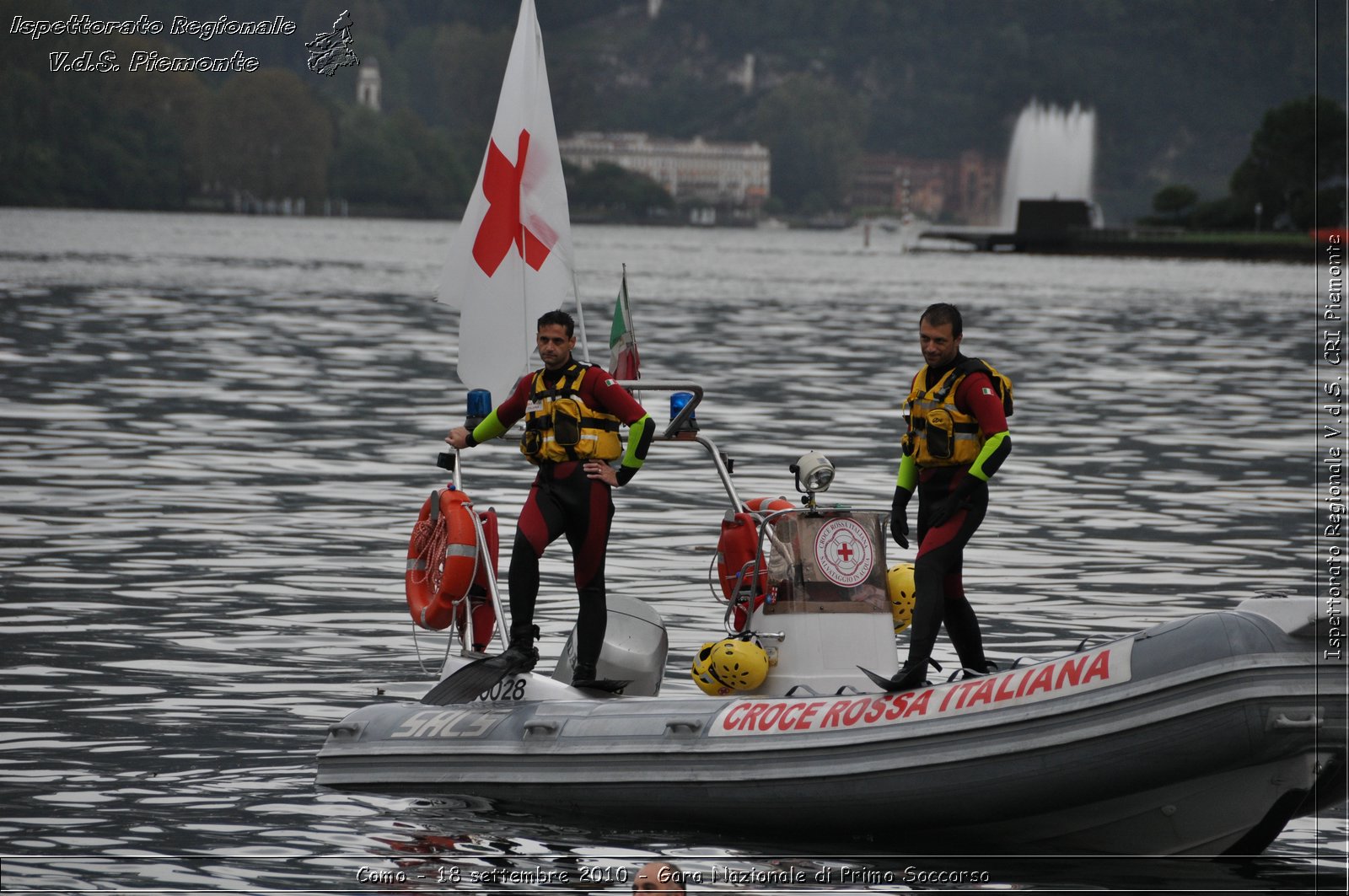 Como - 18 settembre 2010 - Gara Nazionale di Primo Soccorso -  Croce Rossa Italiana - Ispettorato Regionale Volontari del Soccorso Piemonte