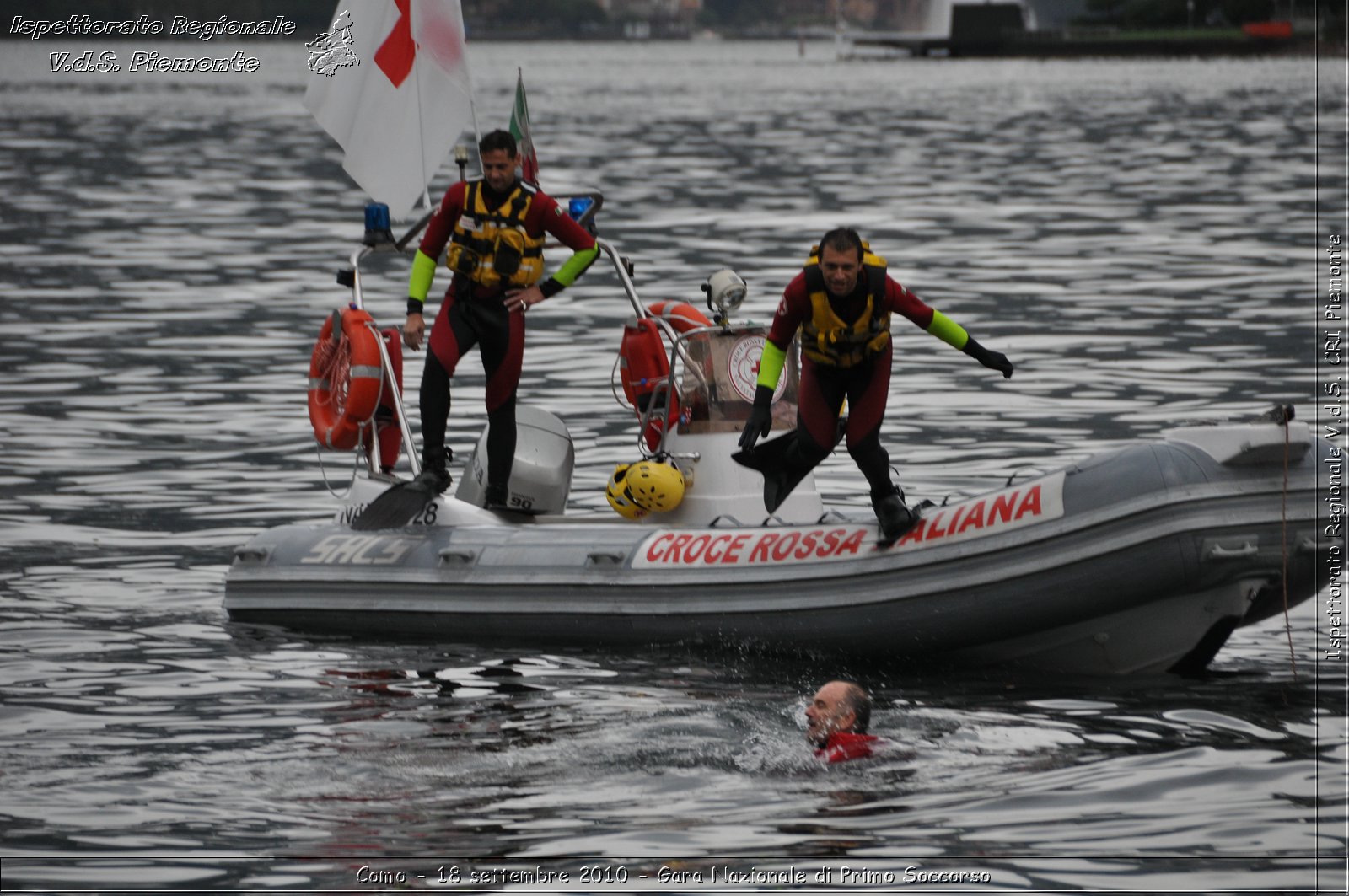 Como - 18 settembre 2010 - Gara Nazionale di Primo Soccorso -  Croce Rossa Italiana - Ispettorato Regionale Volontari del Soccorso Piemonte