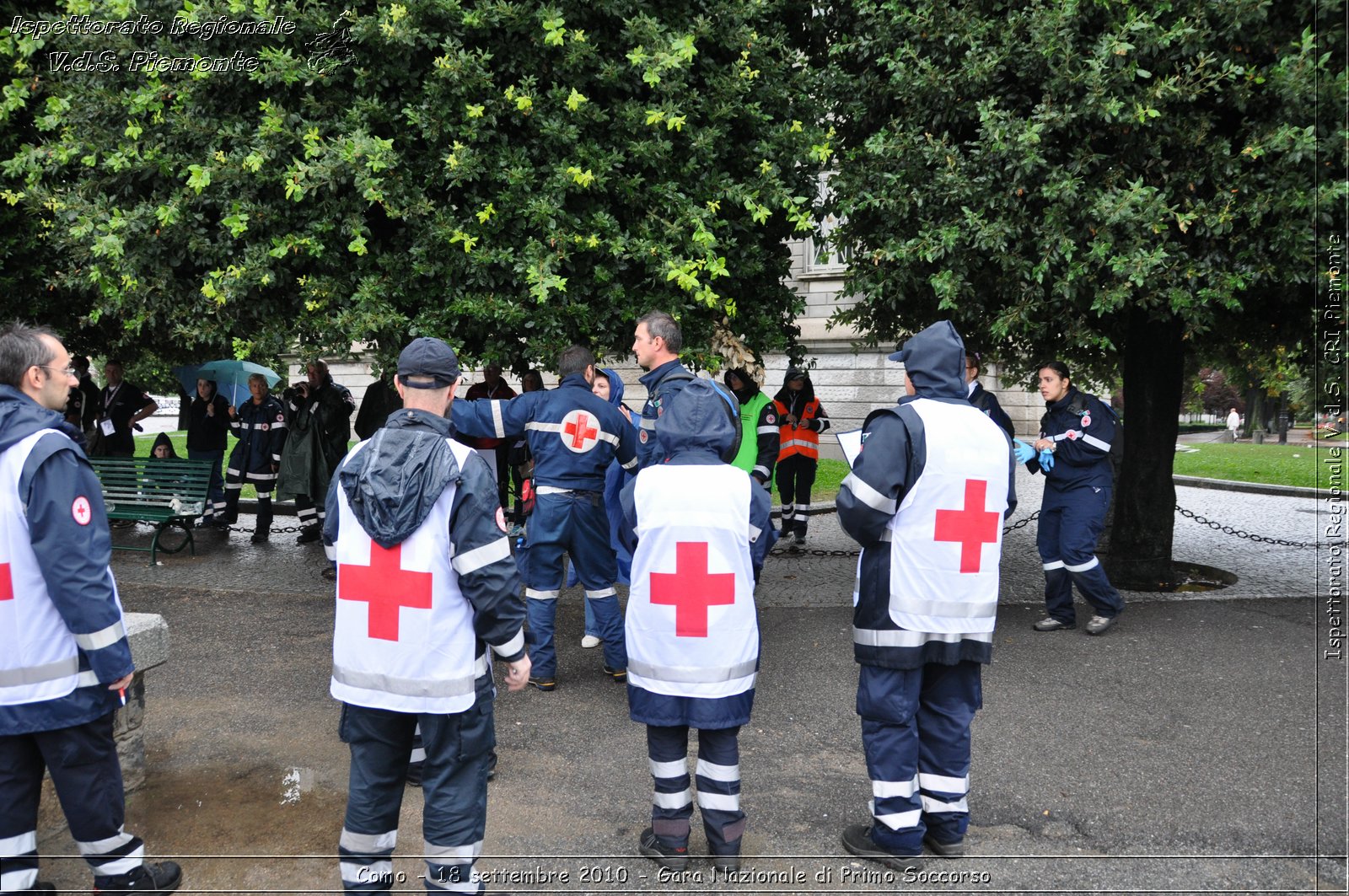 Como - 18 settembre 2010 - Gara Nazionale di Primo Soccorso -  Croce Rossa Italiana - Ispettorato Regionale Volontari del Soccorso Piemonte