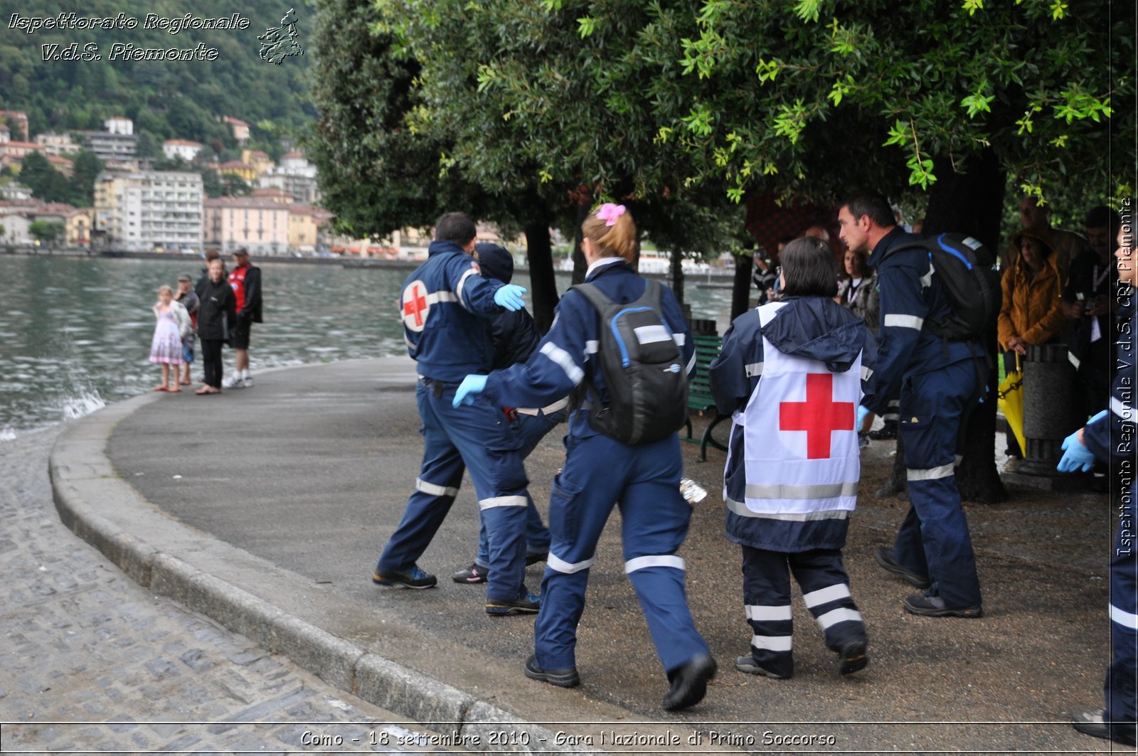 Como - 18 settembre 2010 - Gara Nazionale di Primo Soccorso -  Croce Rossa Italiana - Ispettorato Regionale Volontari del Soccorso Piemonte