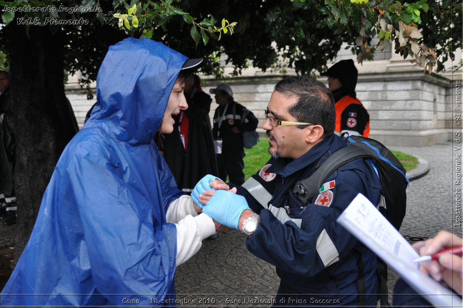 Como - 18 settembre 2010 - Gara Nazionale di Primo Soccorso -  Croce Rossa Italiana - Ispettorato Regionale Volontari del Soccorso Piemonte