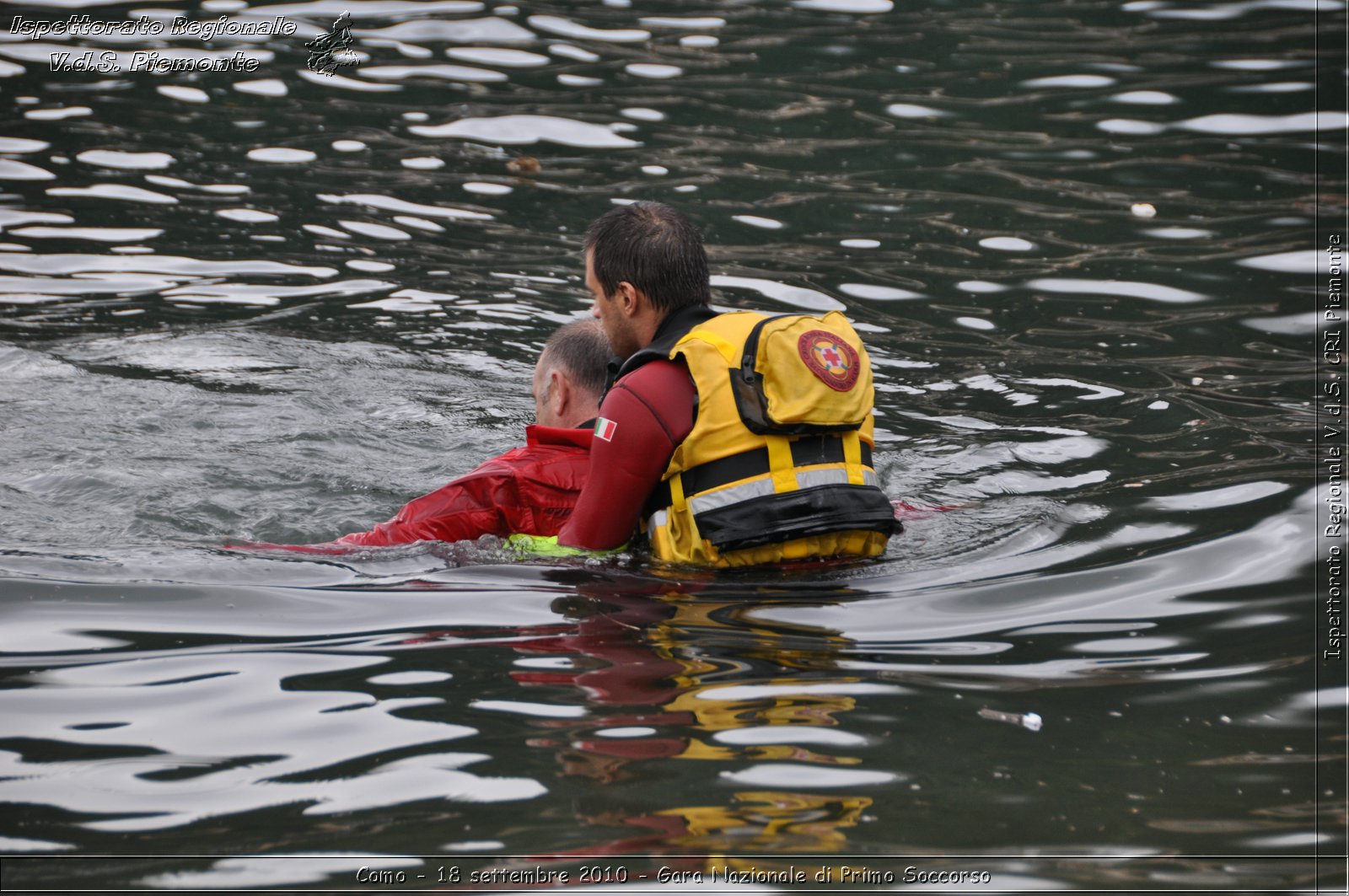 Como - 18 settembre 2010 - Gara Nazionale di Primo Soccorso -  Croce Rossa Italiana - Ispettorato Regionale Volontari del Soccorso Piemonte