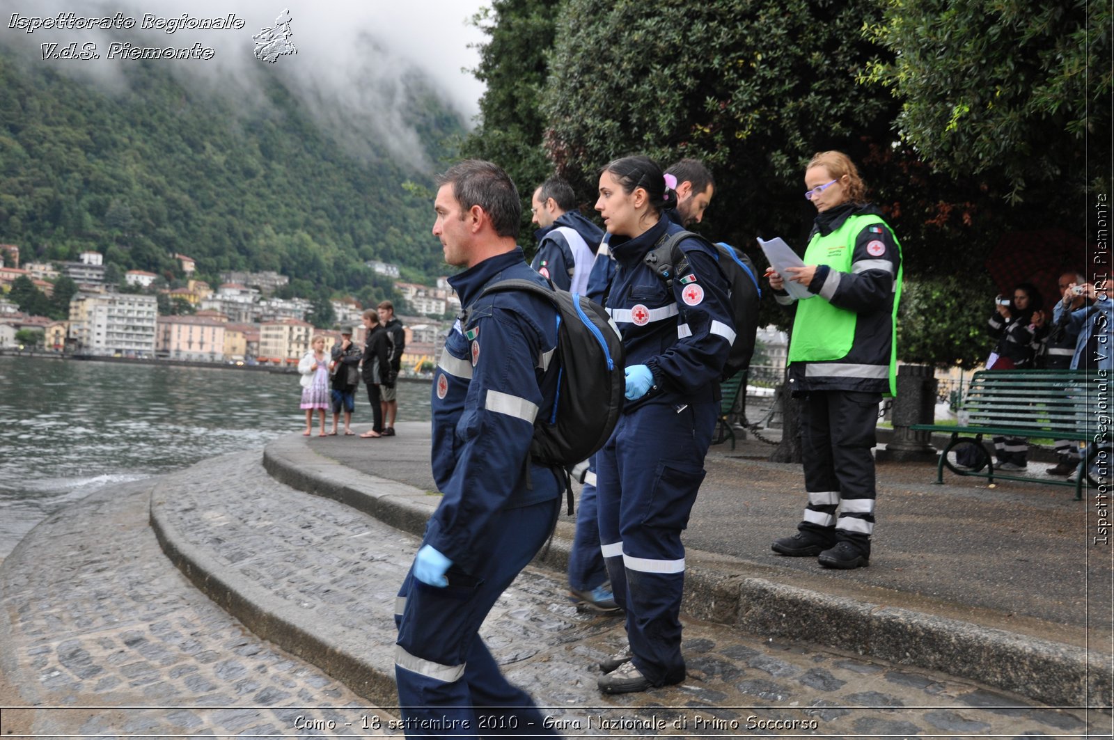 Como - 18 settembre 2010 - Gara Nazionale di Primo Soccorso -  Croce Rossa Italiana - Ispettorato Regionale Volontari del Soccorso Piemonte