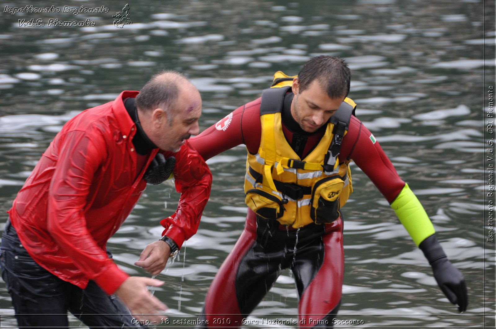 Como - 18 settembre 2010 - Gara Nazionale di Primo Soccorso -  Croce Rossa Italiana - Ispettorato Regionale Volontari del Soccorso Piemonte