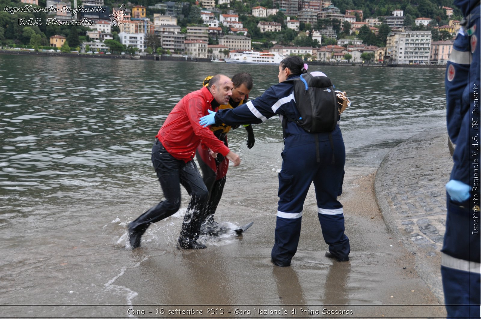 Como - 18 settembre 2010 - Gara Nazionale di Primo Soccorso -  Croce Rossa Italiana - Ispettorato Regionale Volontari del Soccorso Piemonte