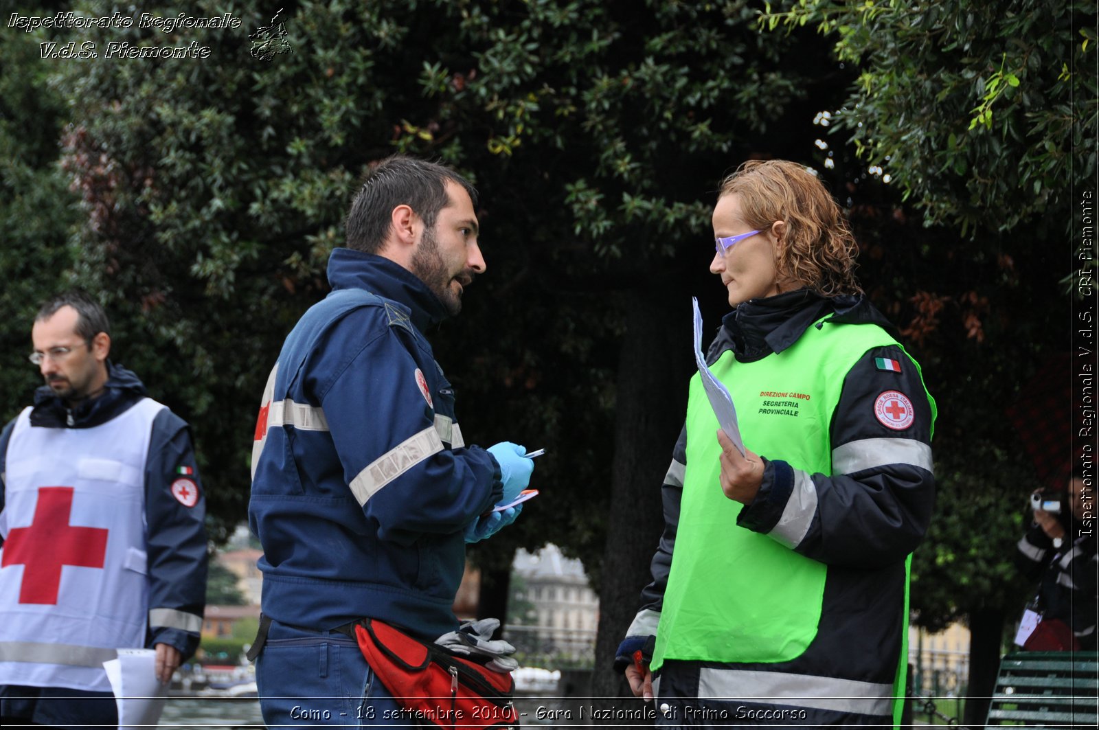 Como - 18 settembre 2010 - Gara Nazionale di Primo Soccorso -  Croce Rossa Italiana - Ispettorato Regionale Volontari del Soccorso Piemonte