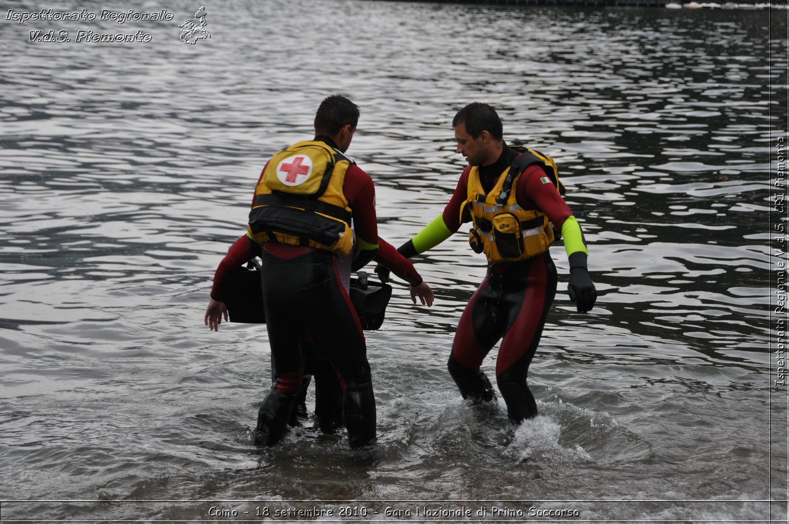 Como - 18 settembre 2010 - Gara Nazionale di Primo Soccorso -  Croce Rossa Italiana - Ispettorato Regionale Volontari del Soccorso Piemonte