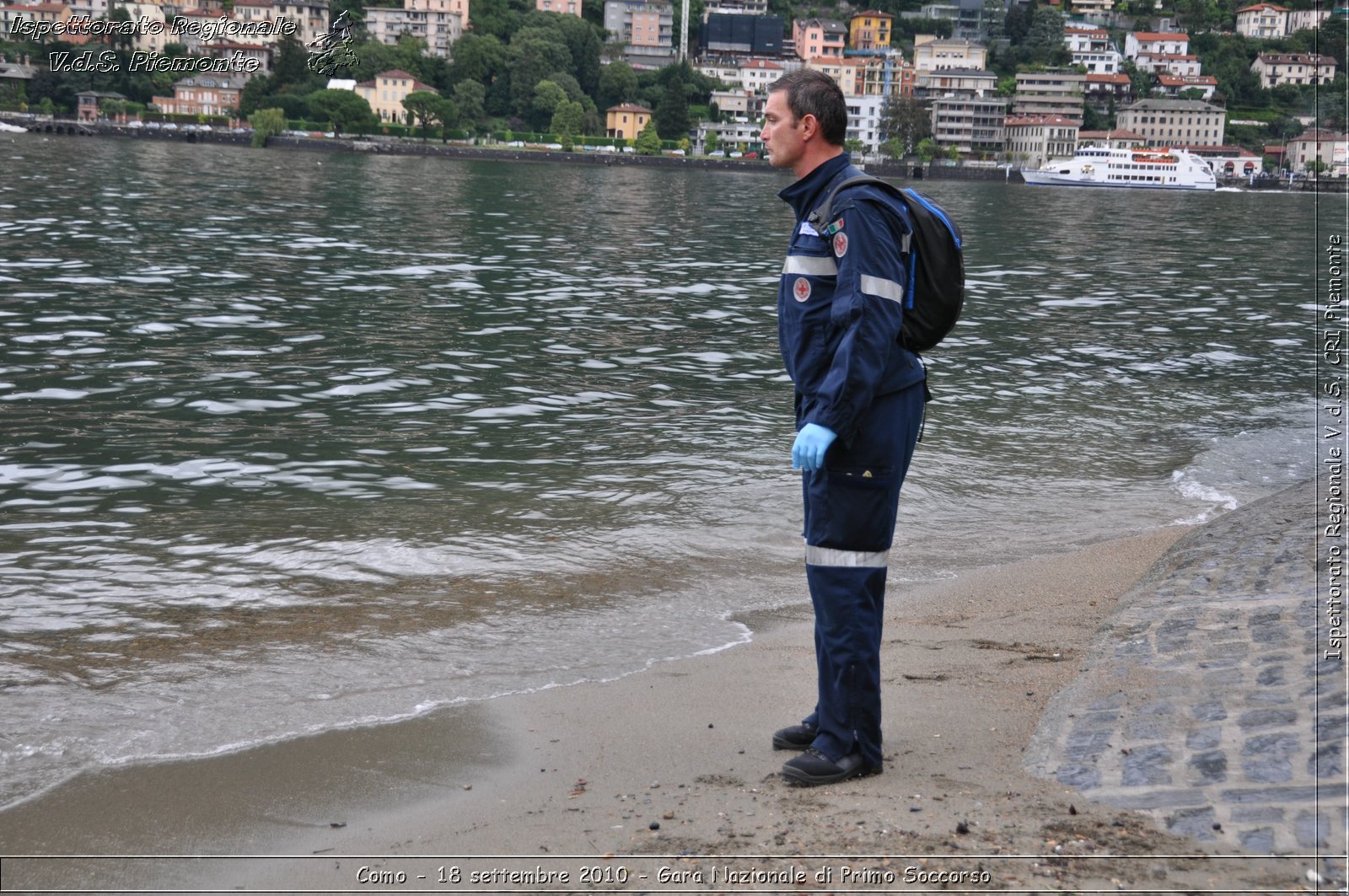 Como - 18 settembre 2010 - Gara Nazionale di Primo Soccorso -  Croce Rossa Italiana - Ispettorato Regionale Volontari del Soccorso Piemonte