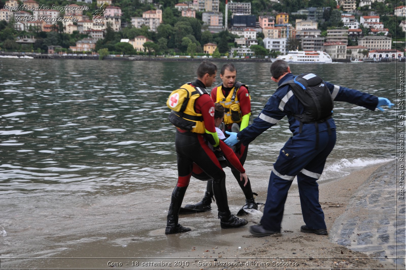 Como - 18 settembre 2010 - Gara Nazionale di Primo Soccorso -  Croce Rossa Italiana - Ispettorato Regionale Volontari del Soccorso Piemonte