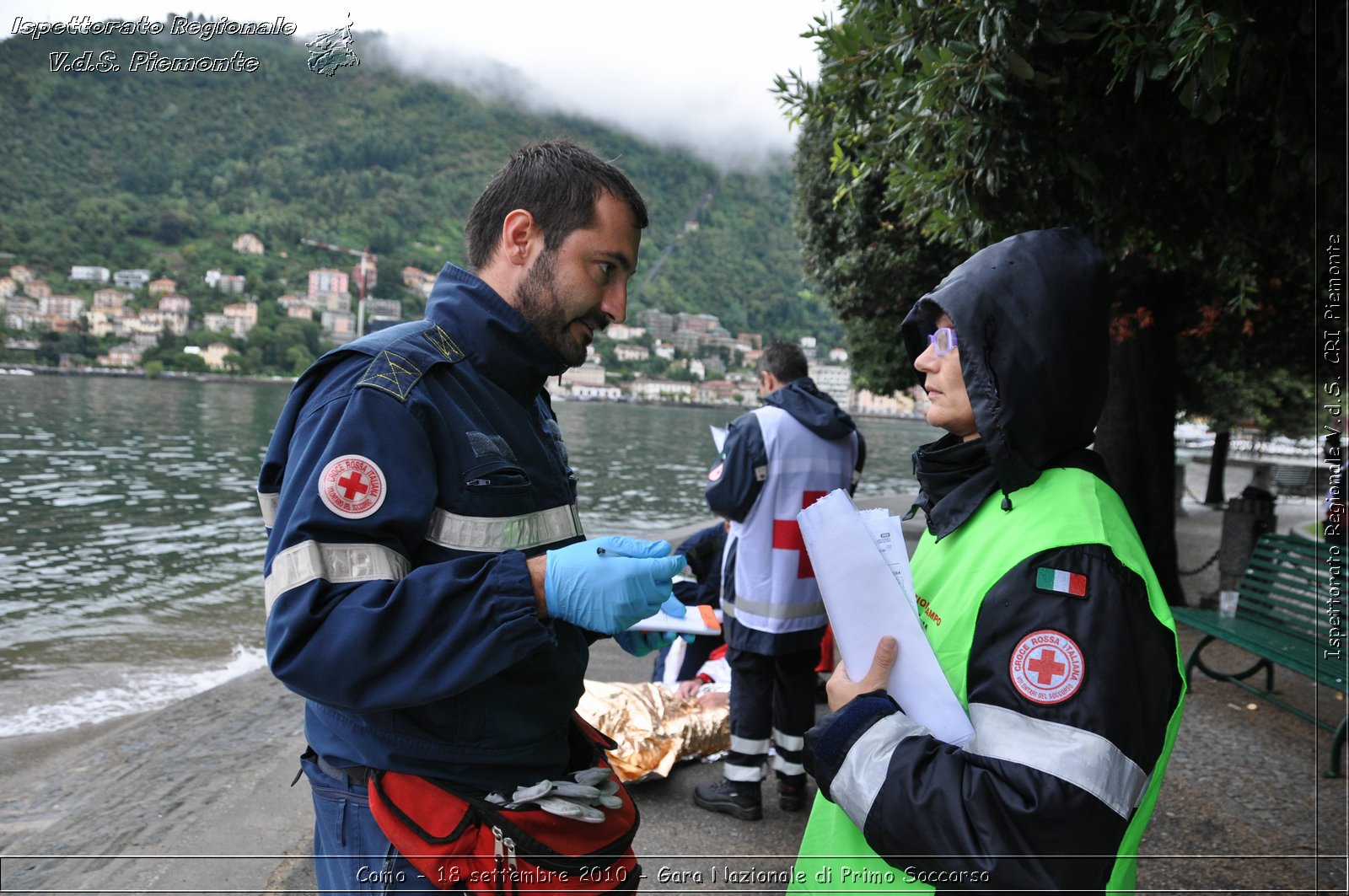 Como - 18 settembre 2010 - Gara Nazionale di Primo Soccorso -  Croce Rossa Italiana - Ispettorato Regionale Volontari del Soccorso Piemonte