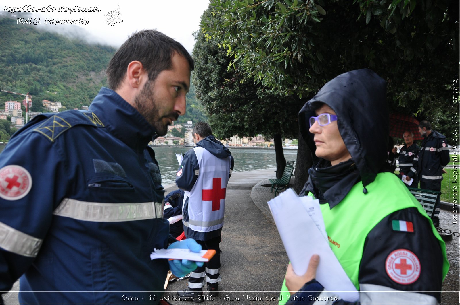 Como - 18 settembre 2010 - Gara Nazionale di Primo Soccorso -  Croce Rossa Italiana - Ispettorato Regionale Volontari del Soccorso Piemonte