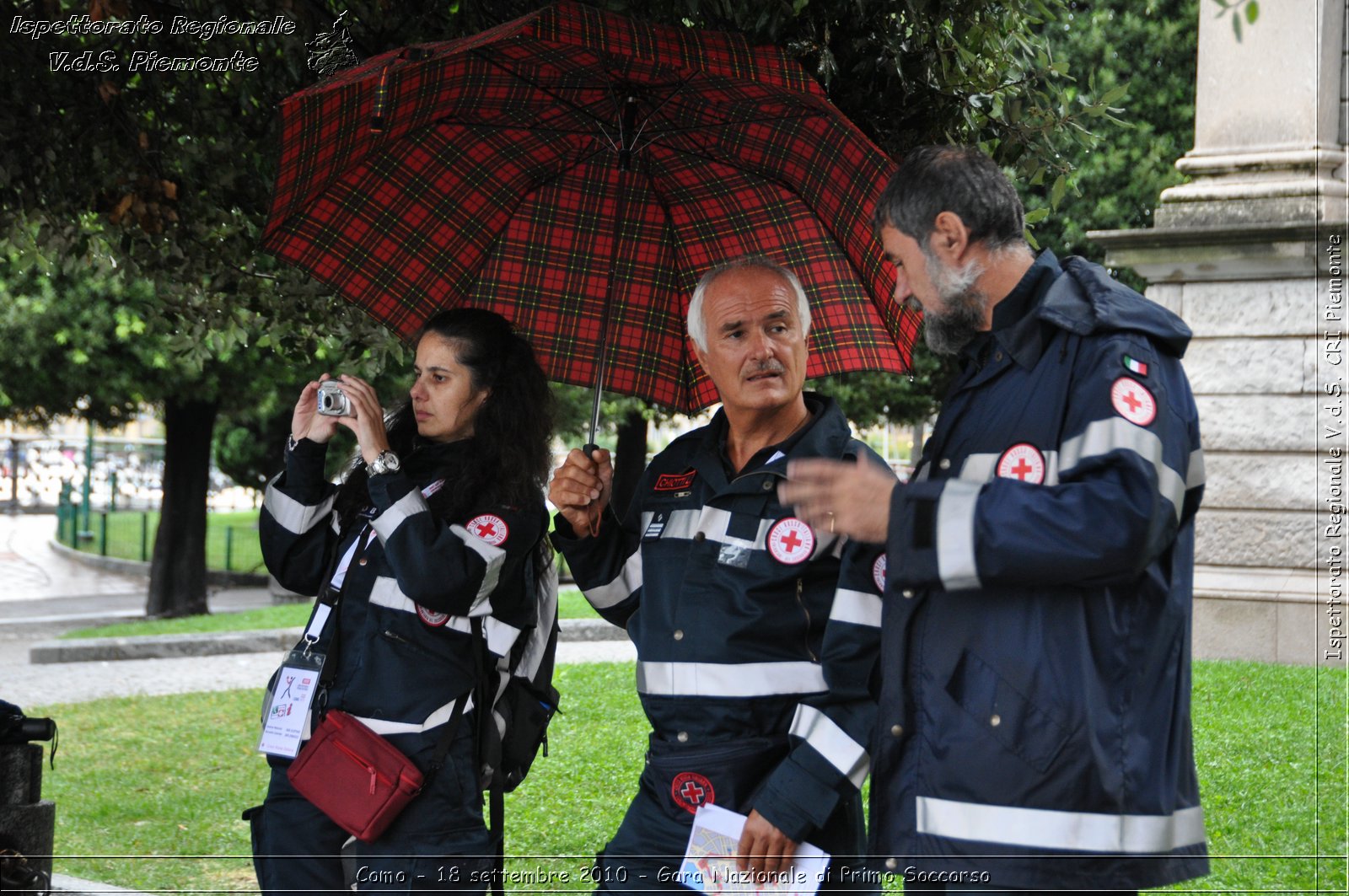 Como - 18 settembre 2010 - Gara Nazionale di Primo Soccorso -  Croce Rossa Italiana - Ispettorato Regionale Volontari del Soccorso Piemonte