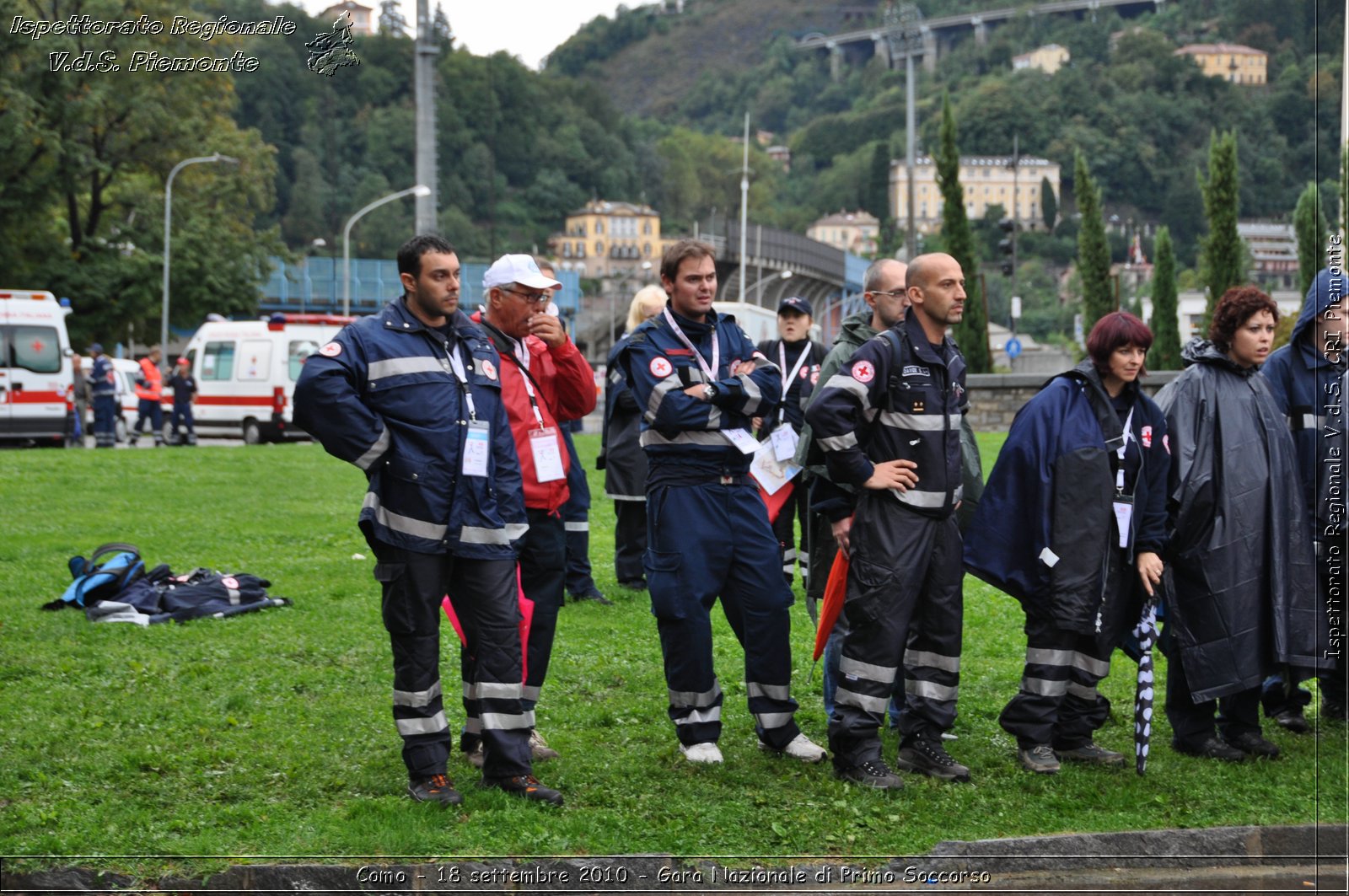 Como - 18 settembre 2010 - Gara Nazionale di Primo Soccorso -  Croce Rossa Italiana - Ispettorato Regionale Volontari del Soccorso Piemonte