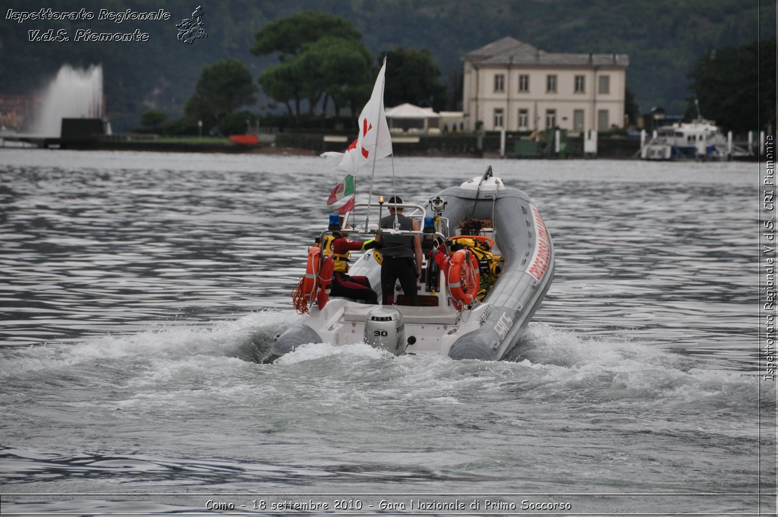 Como - 18 settembre 2010 - Gara Nazionale di Primo Soccorso -  Croce Rossa Italiana - Ispettorato Regionale Volontari del Soccorso Piemonte