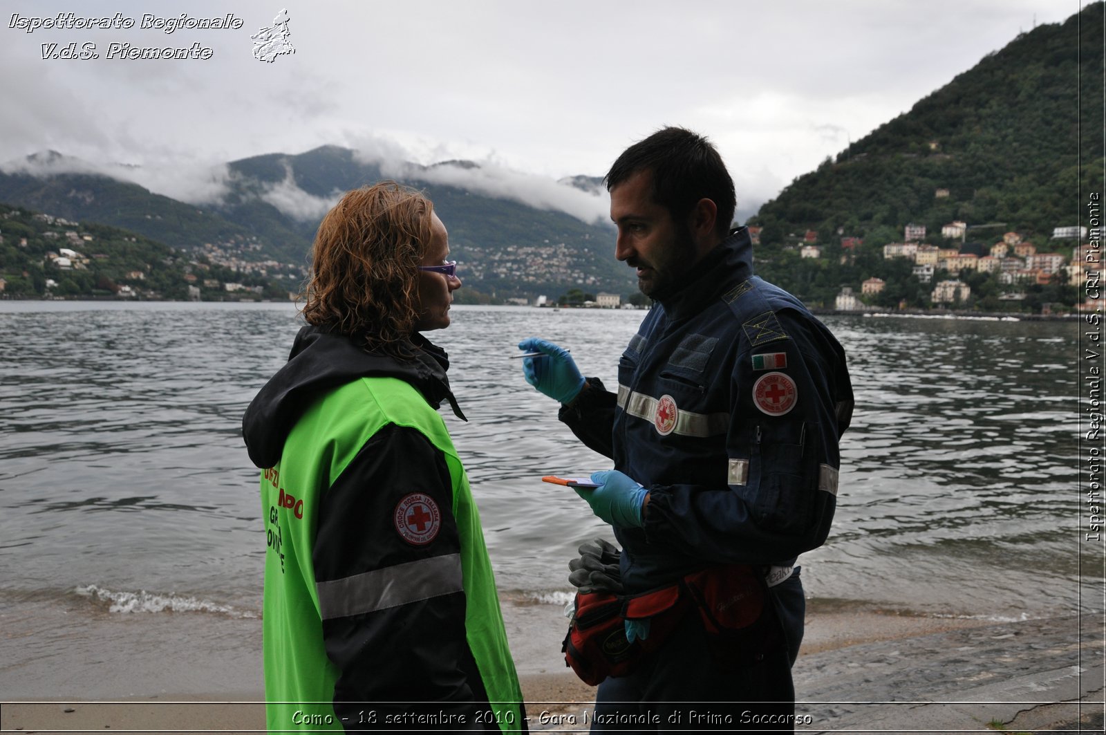 Como - 18 settembre 2010 - Gara Nazionale di Primo Soccorso -  Croce Rossa Italiana - Ispettorato Regionale Volontari del Soccorso Piemonte