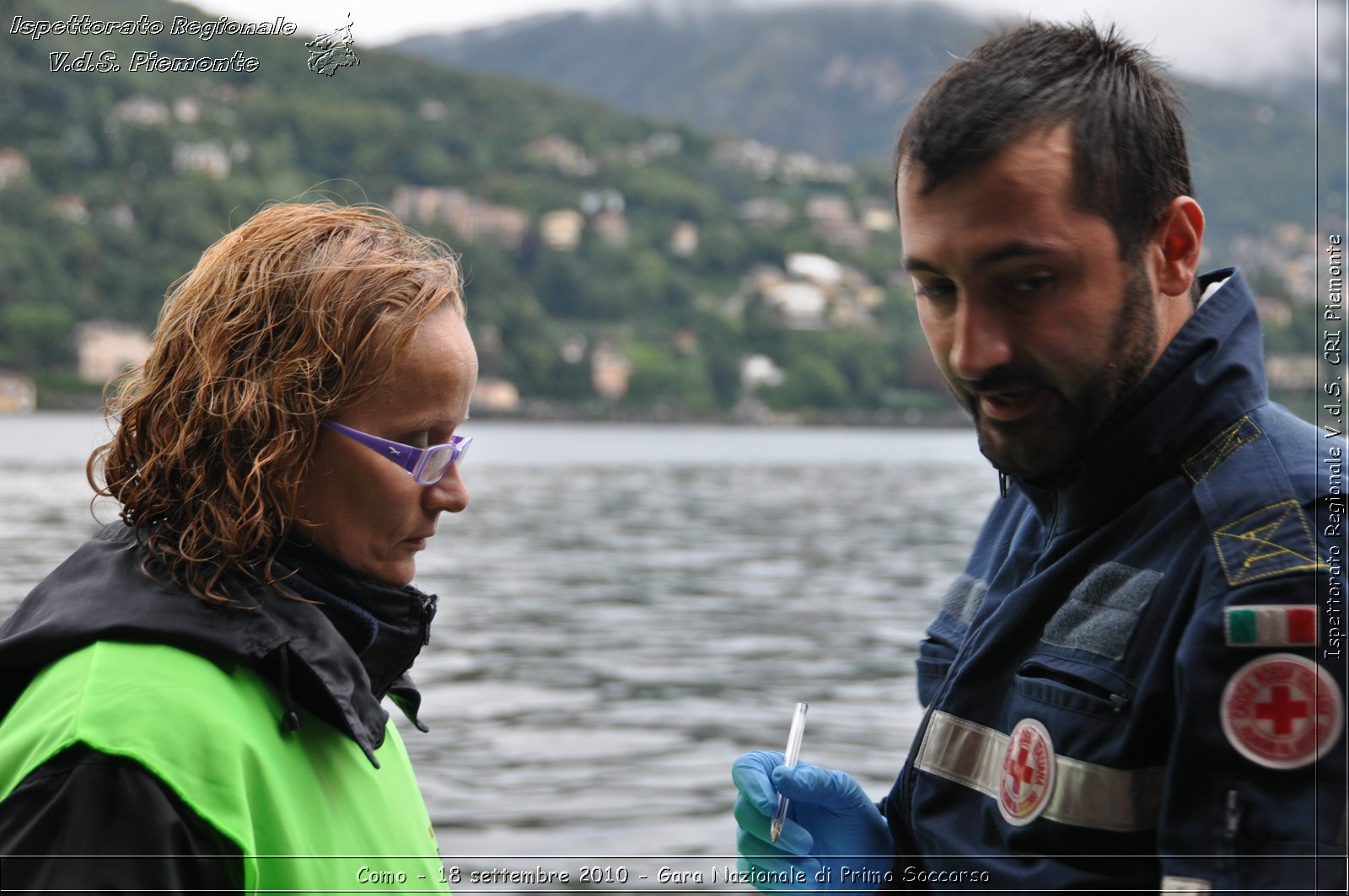 Como - 18 settembre 2010 - Gara Nazionale di Primo Soccorso -  Croce Rossa Italiana - Ispettorato Regionale Volontari del Soccorso Piemonte