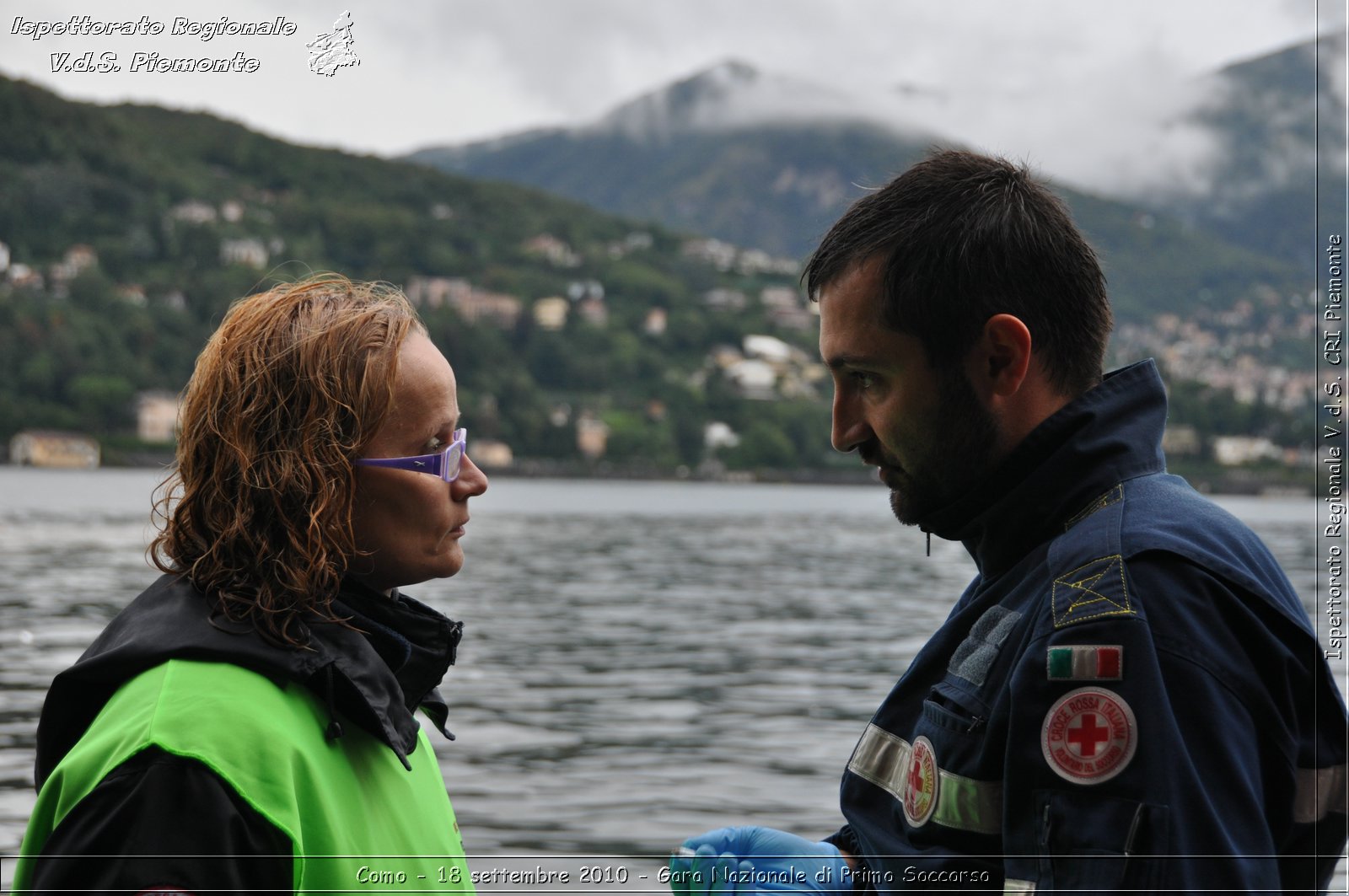 Como - 18 settembre 2010 - Gara Nazionale di Primo Soccorso -  Croce Rossa Italiana - Ispettorato Regionale Volontari del Soccorso Piemonte