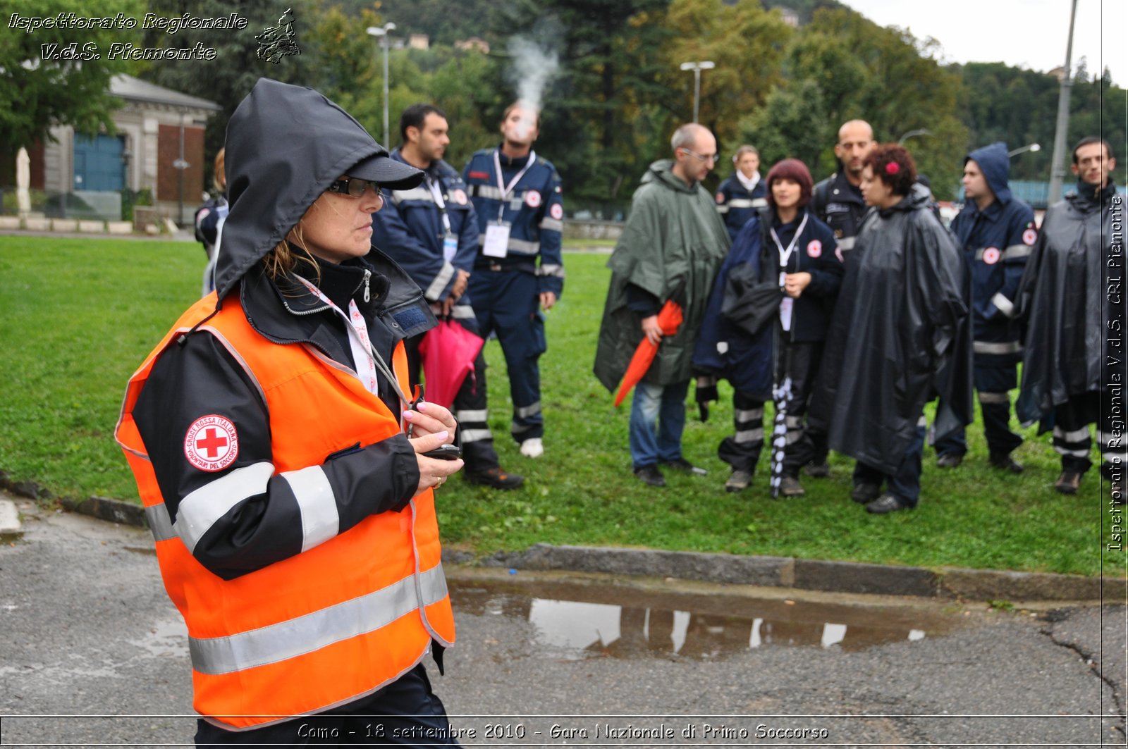 Como - 18 settembre 2010 - Gara Nazionale di Primo Soccorso -  Croce Rossa Italiana - Ispettorato Regionale Volontari del Soccorso Piemonte