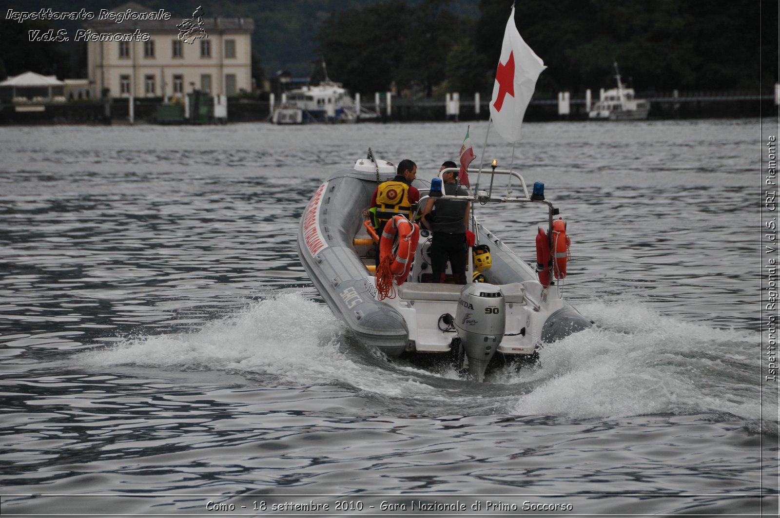 Como - 18 settembre 2010 - Gara Nazionale di Primo Soccorso -  Croce Rossa Italiana - Ispettorato Regionale Volontari del Soccorso Piemonte