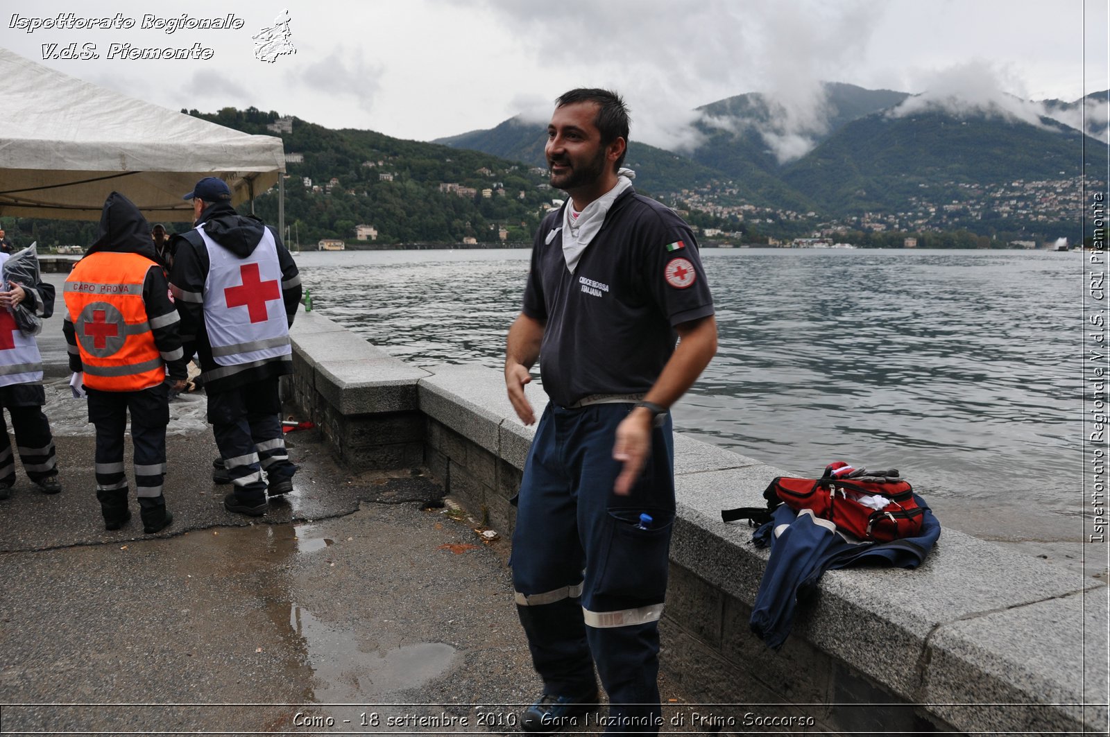 Como - 18 settembre 2010 - Gara Nazionale di Primo Soccorso -  Croce Rossa Italiana - Ispettorato Regionale Volontari del Soccorso Piemonte