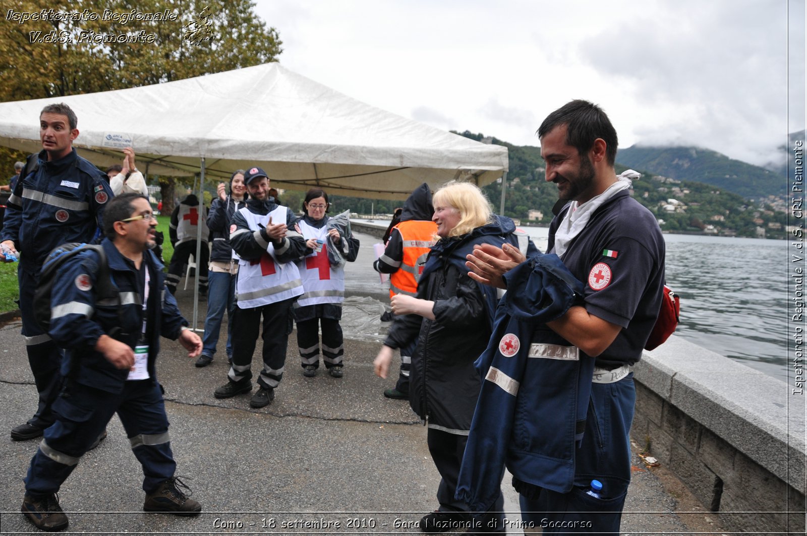 Como - 18 settembre 2010 - Gara Nazionale di Primo Soccorso -  Croce Rossa Italiana - Ispettorato Regionale Volontari del Soccorso Piemonte