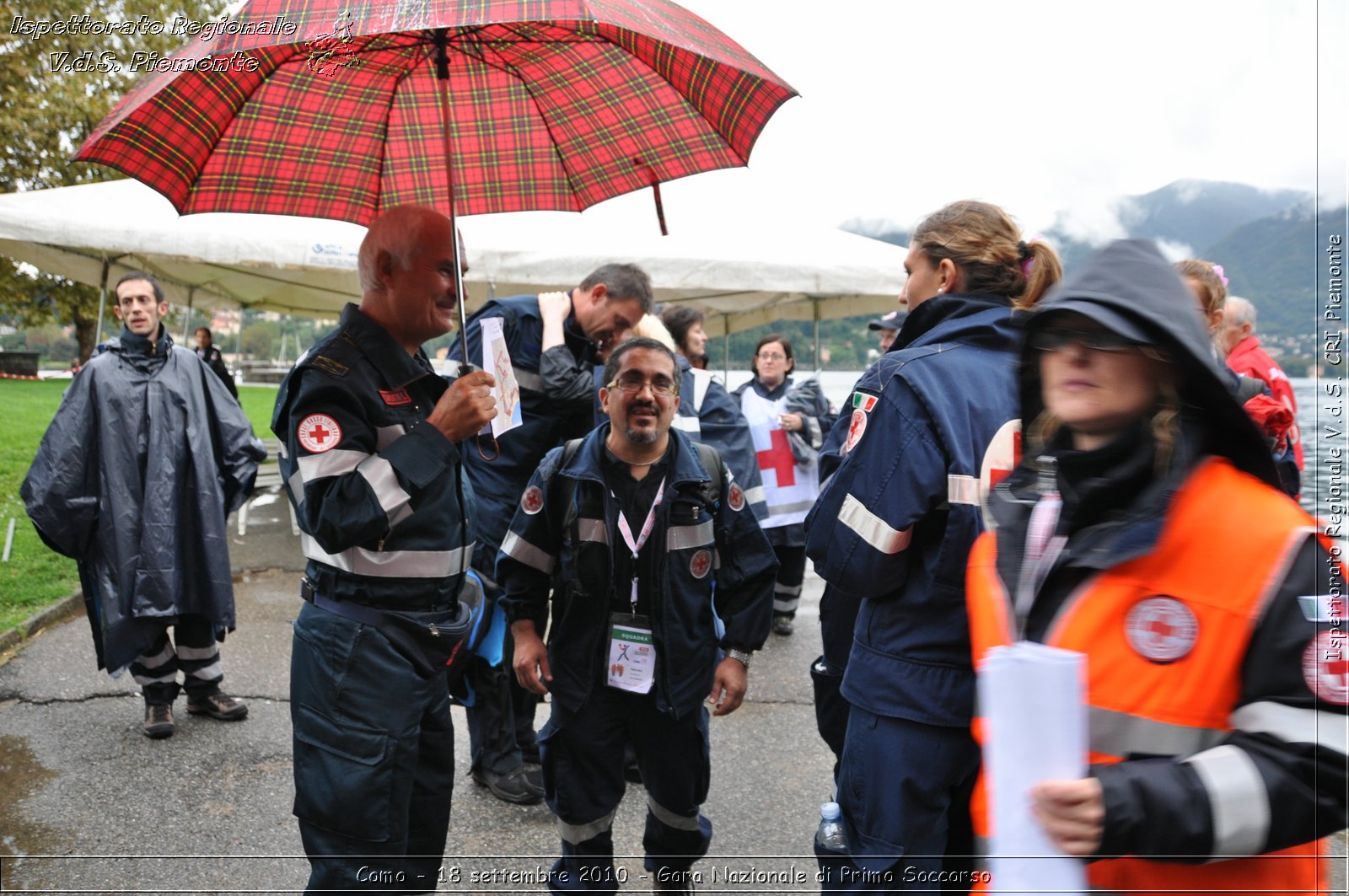 Como - 18 settembre 2010 - Gara Nazionale di Primo Soccorso -  Croce Rossa Italiana - Ispettorato Regionale Volontari del Soccorso Piemonte