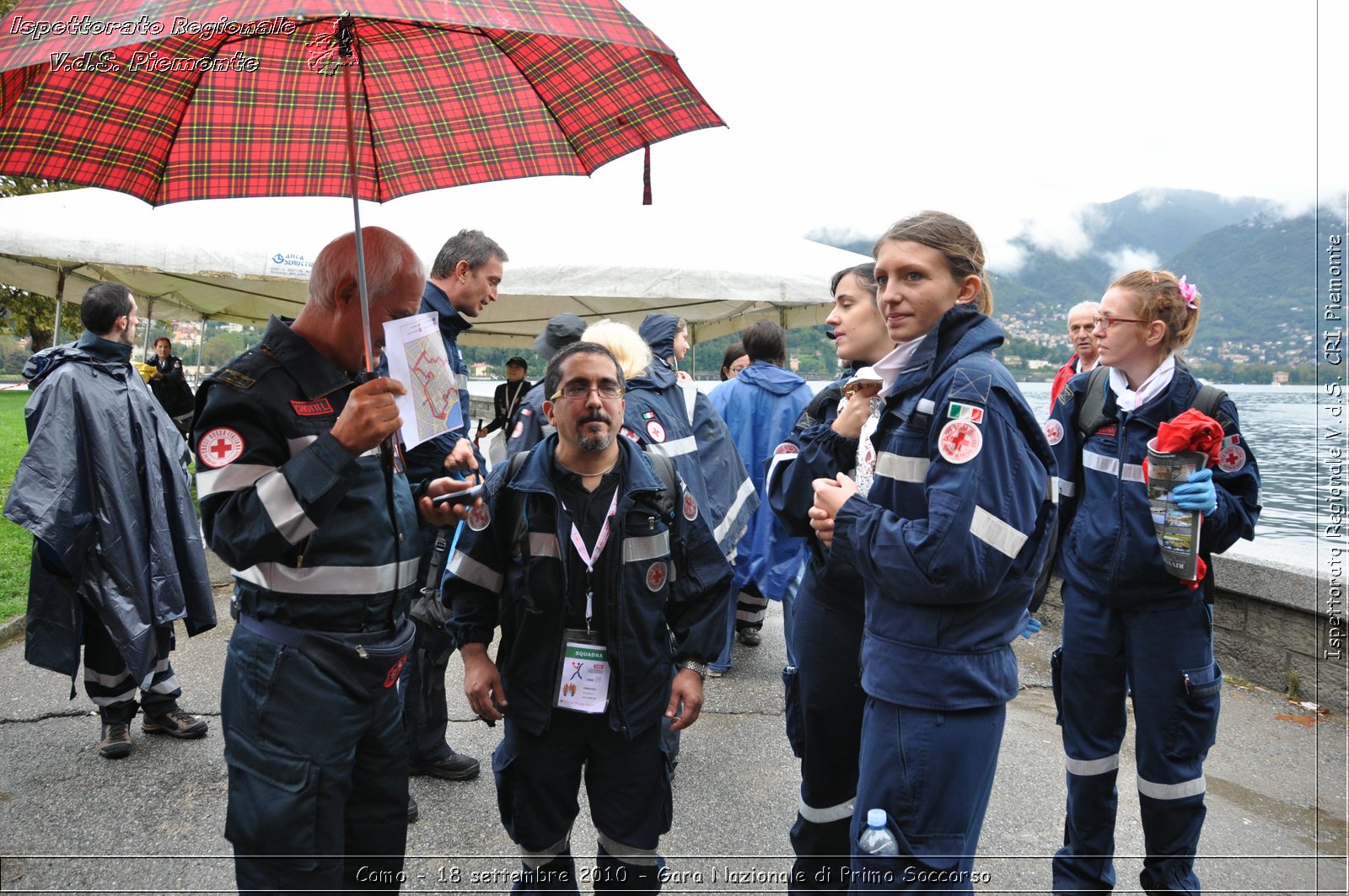 Como - 18 settembre 2010 - Gara Nazionale di Primo Soccorso -  Croce Rossa Italiana - Ispettorato Regionale Volontari del Soccorso Piemonte