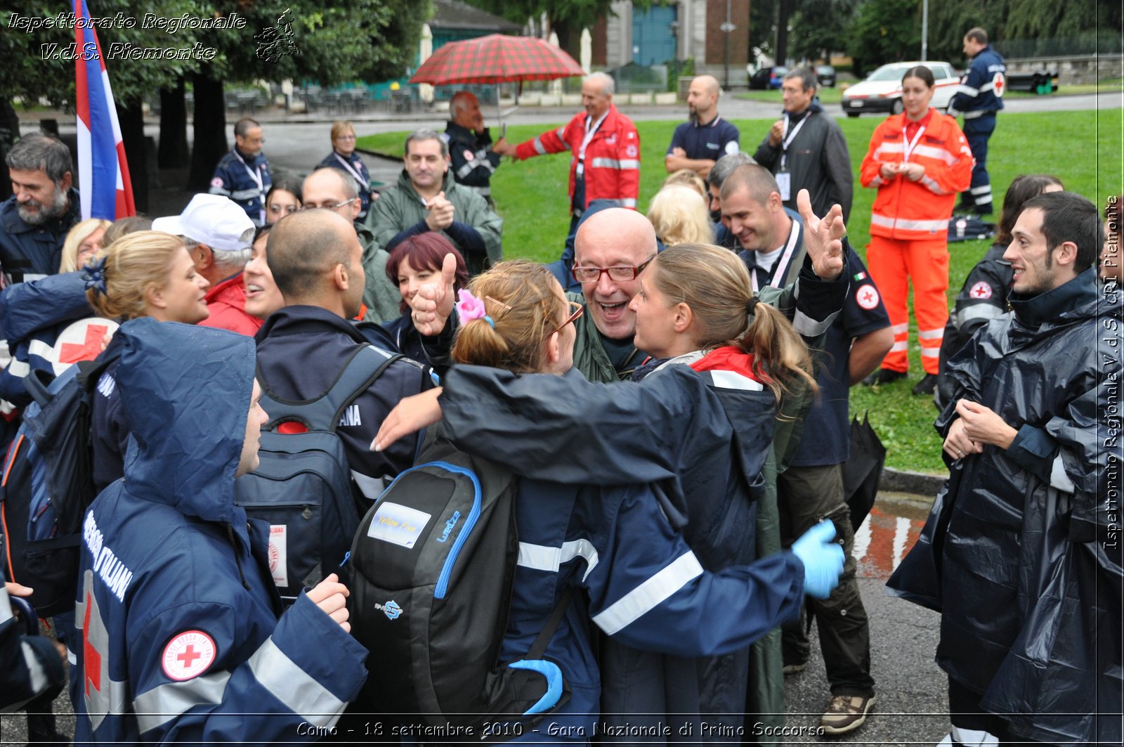 Como - 18 settembre 2010 - Gara Nazionale di Primo Soccorso -  Croce Rossa Italiana - Ispettorato Regionale Volontari del Soccorso Piemonte