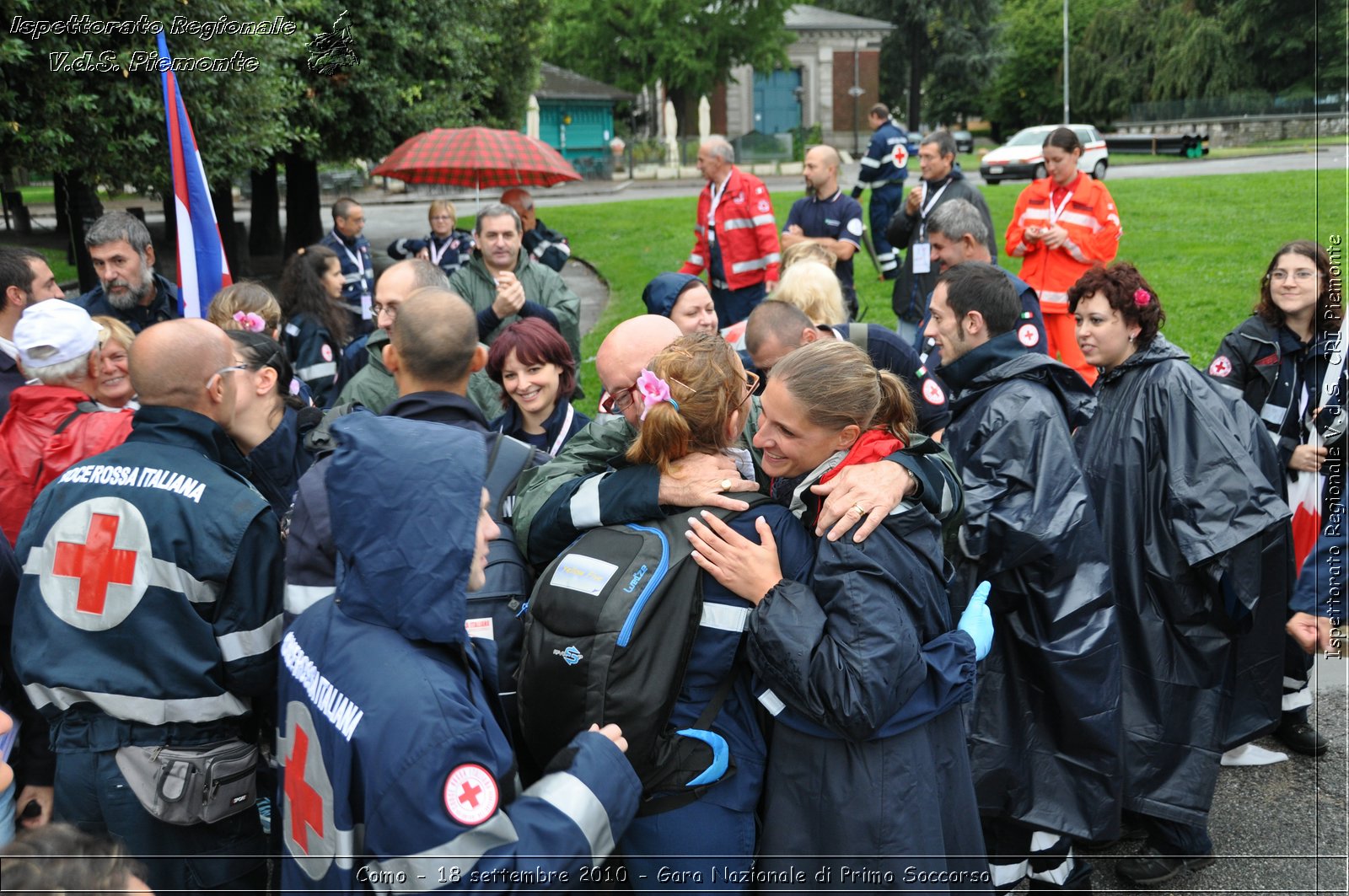 Como - 18 settembre 2010 - Gara Nazionale di Primo Soccorso -  Croce Rossa Italiana - Ispettorato Regionale Volontari del Soccorso Piemonte