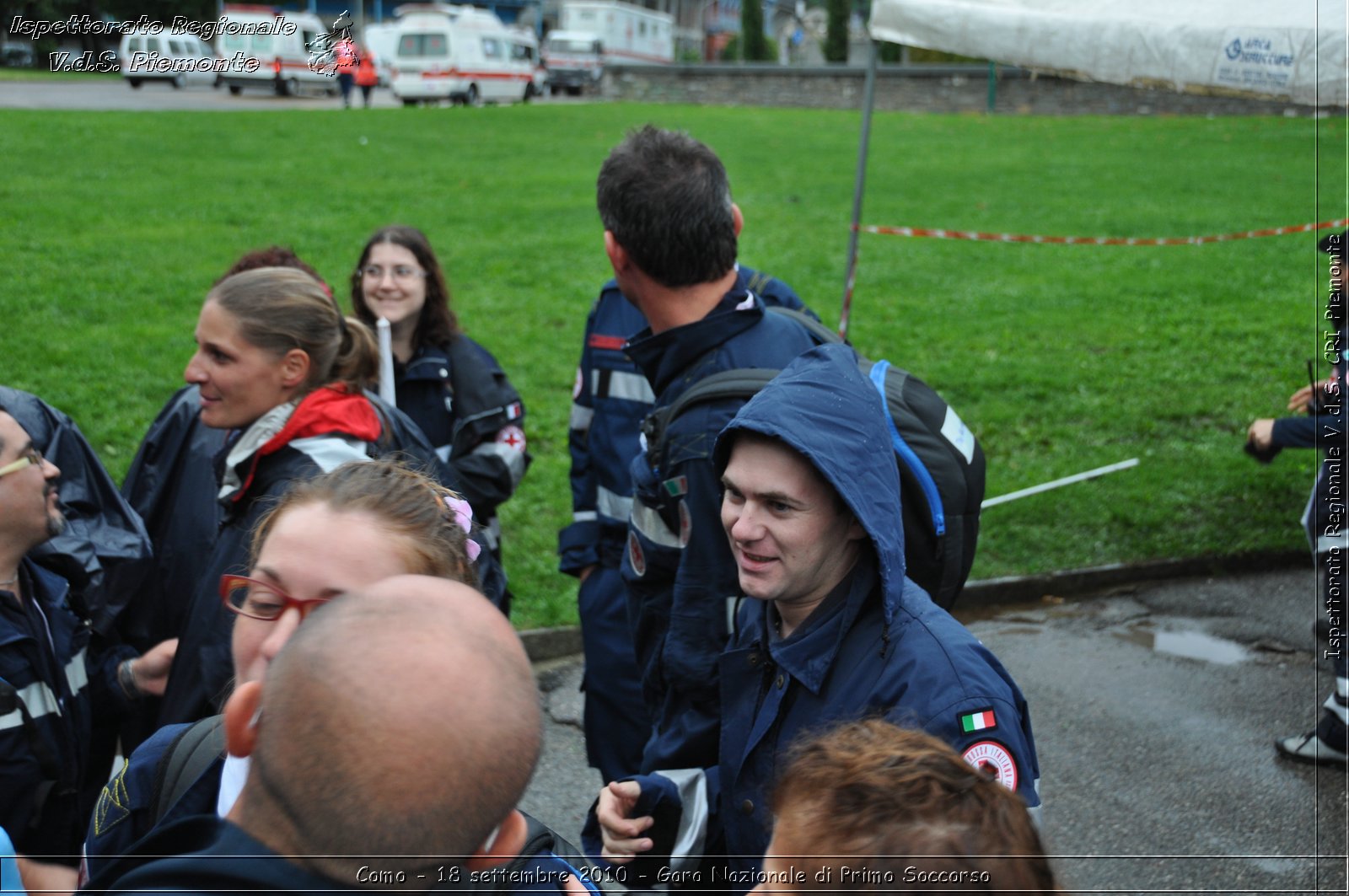 Como - 18 settembre 2010 - Gara Nazionale di Primo Soccorso -  Croce Rossa Italiana - Ispettorato Regionale Volontari del Soccorso Piemonte