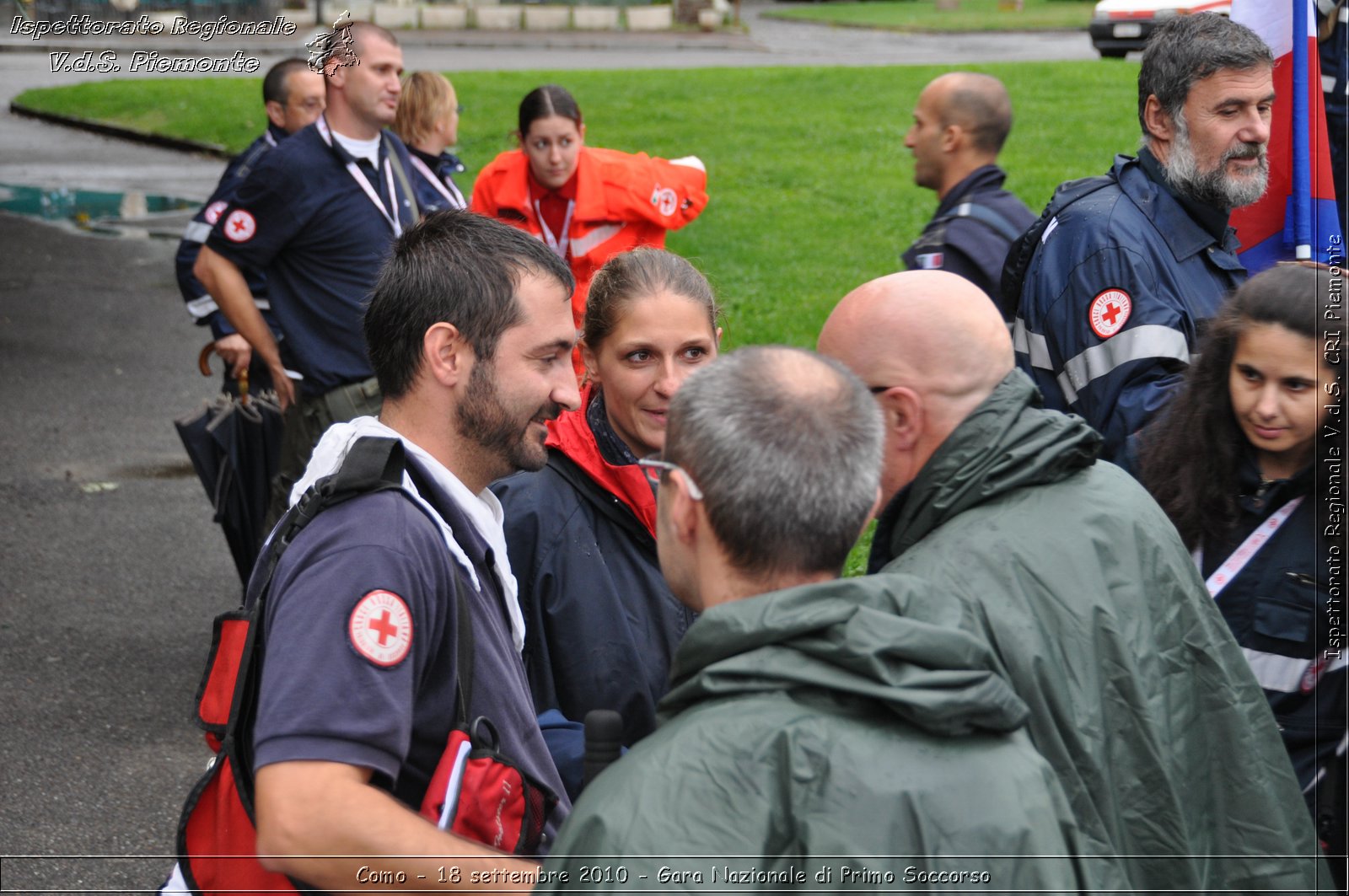 Como - 18 settembre 2010 - Gara Nazionale di Primo Soccorso -  Croce Rossa Italiana - Ispettorato Regionale Volontari del Soccorso Piemonte