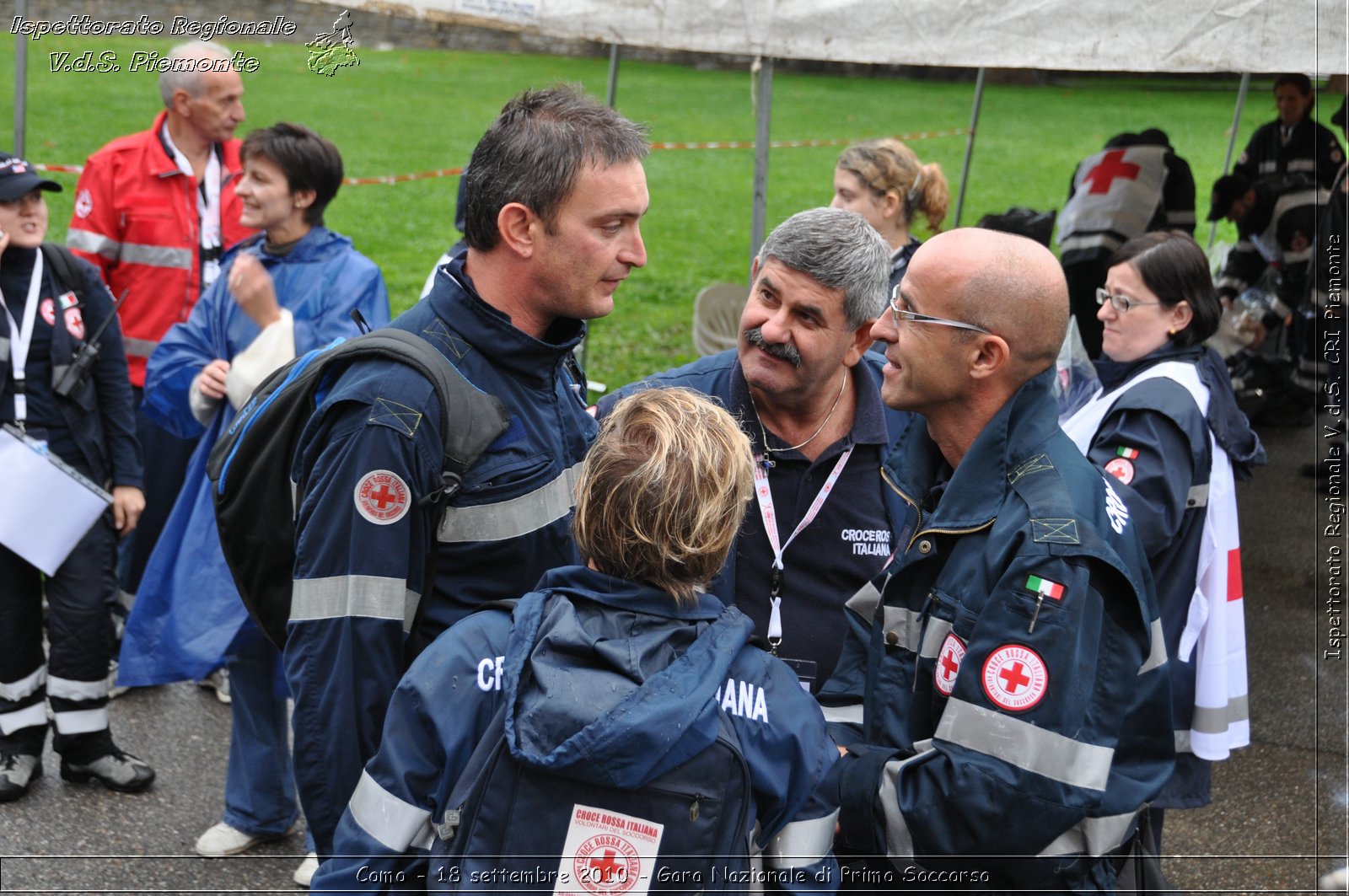 Como - 18 settembre 2010 - Gara Nazionale di Primo Soccorso -  Croce Rossa Italiana - Ispettorato Regionale Volontari del Soccorso Piemonte