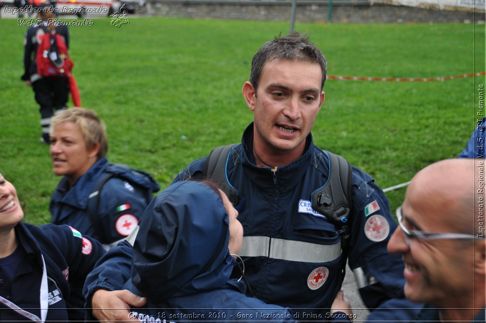 Como - 18 settembre 2010 - Gara Nazionale di Primo Soccorso -  Croce Rossa Italiana - Ispettorato Regionale Volontari del Soccorso Piemonte