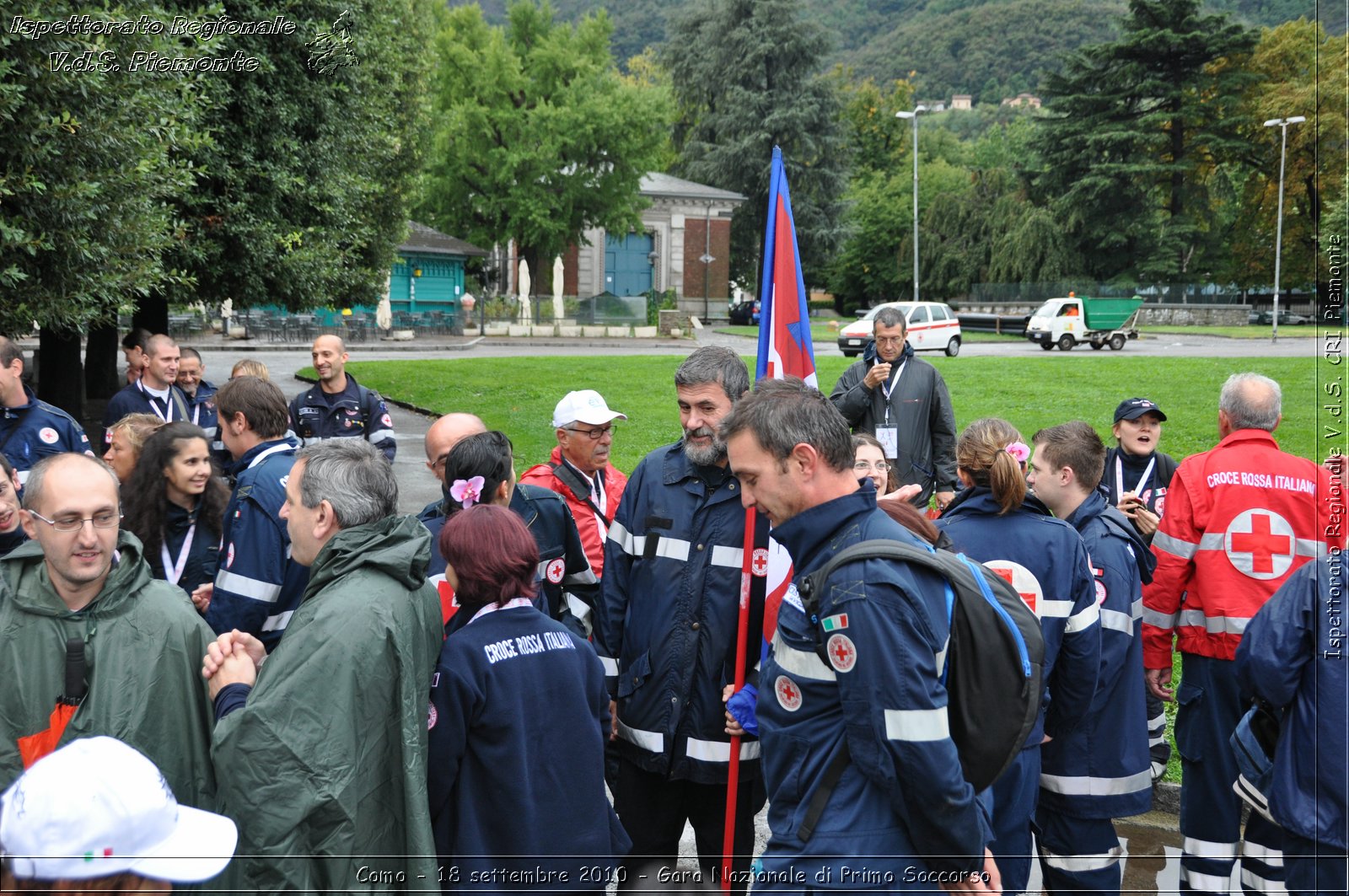 Como - 18 settembre 2010 - Gara Nazionale di Primo Soccorso -  Croce Rossa Italiana - Ispettorato Regionale Volontari del Soccorso Piemonte