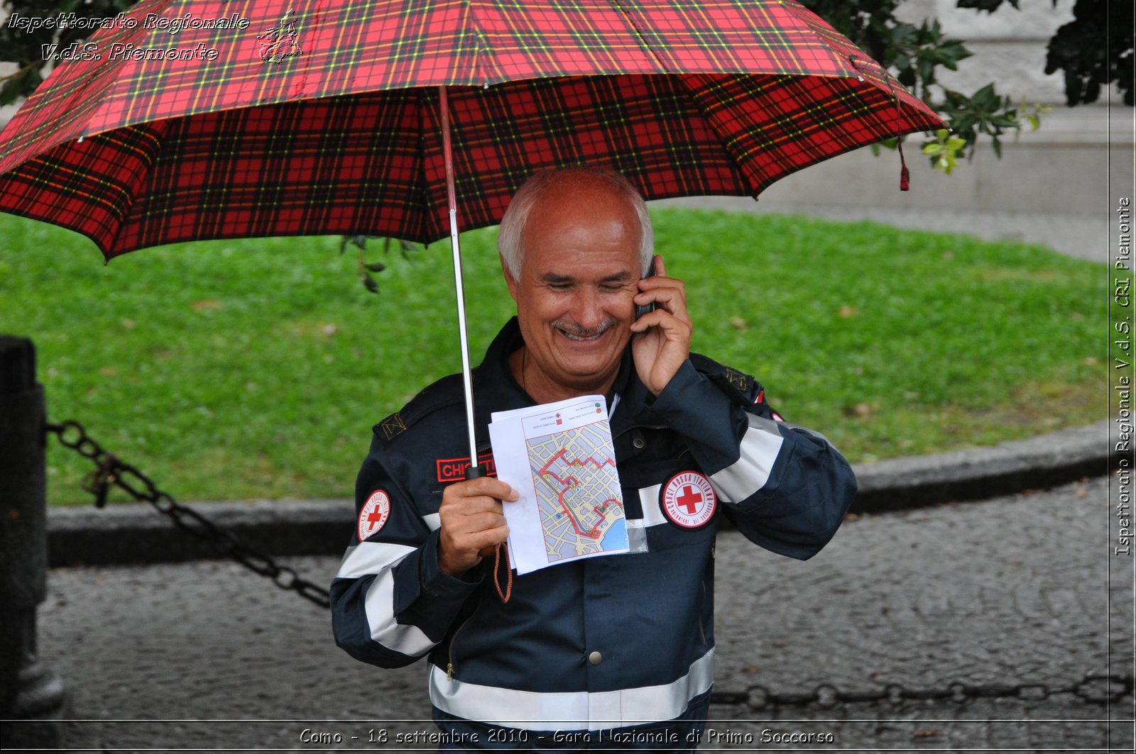 Como - 18 settembre 2010 - Gara Nazionale di Primo Soccorso -  Croce Rossa Italiana - Ispettorato Regionale Volontari del Soccorso Piemonte