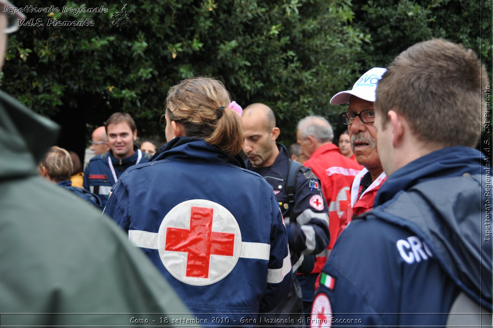 Como - 18 settembre 2010 - Gara Nazionale di Primo Soccorso -  Croce Rossa Italiana - Ispettorato Regionale Volontari del Soccorso Piemonte