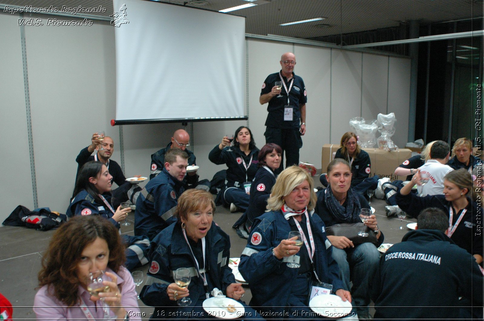 Como - 18 settembre 2010 - Gara Nazionale di Primo Soccorso -  Croce Rossa Italiana - Ispettorato Regionale Volontari del Soccorso Piemonte