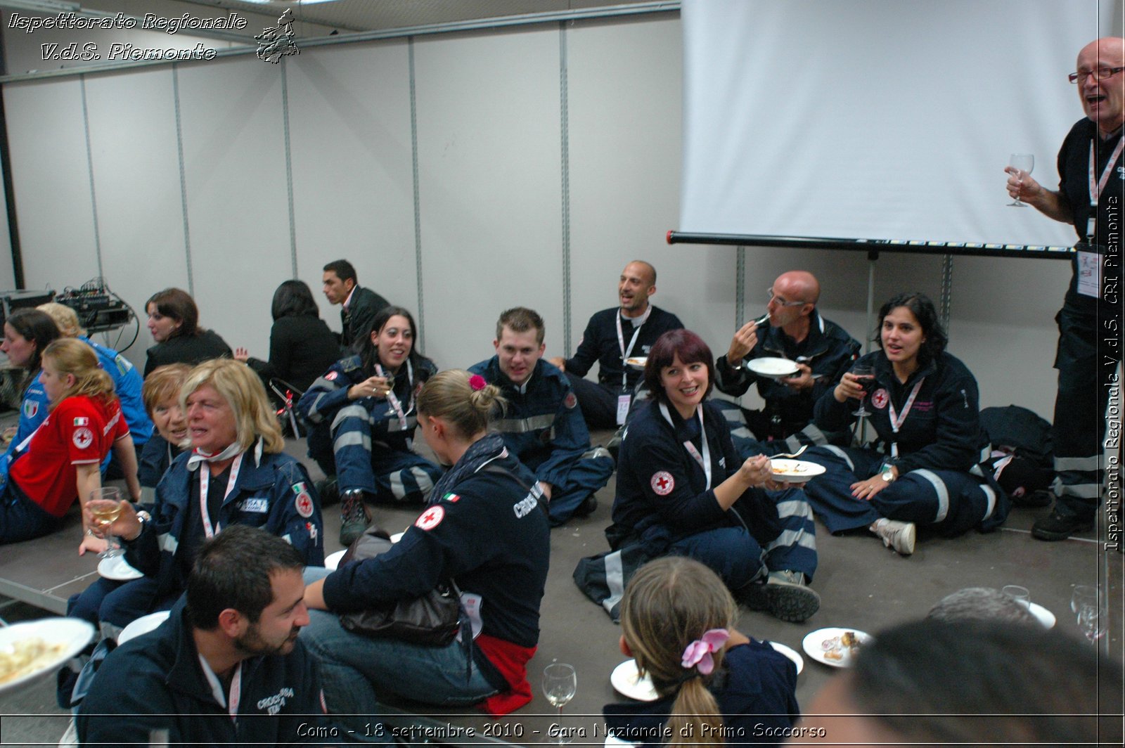 Como - 18 settembre 2010 - Gara Nazionale di Primo Soccorso -  Croce Rossa Italiana - Ispettorato Regionale Volontari del Soccorso Piemonte